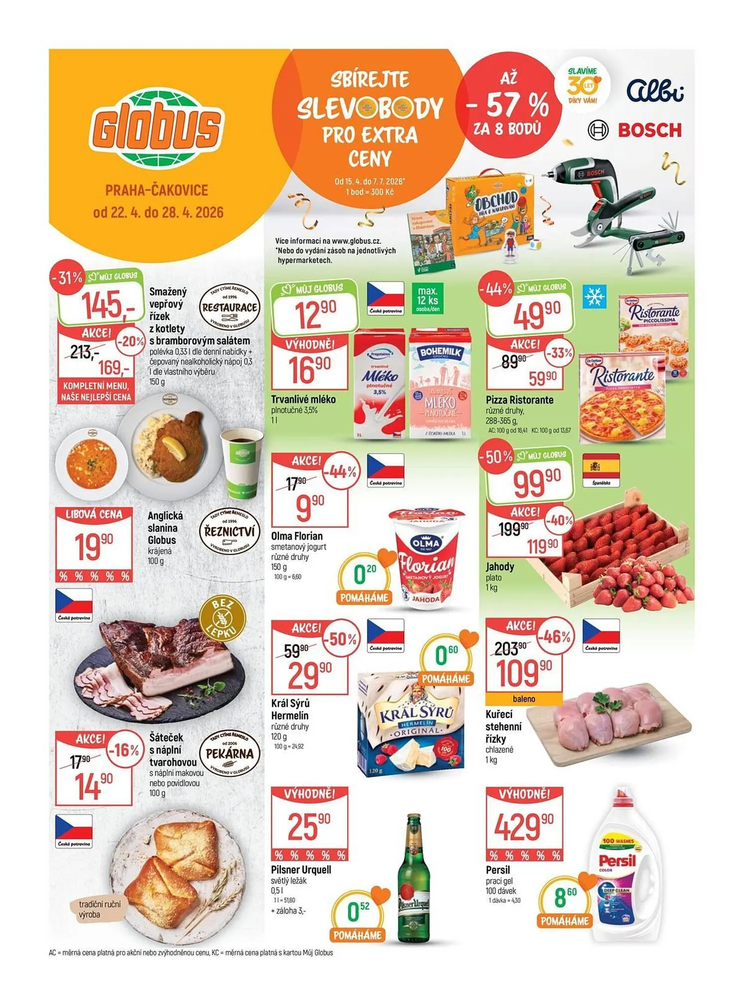 Globus leták - 22. dubna 28. dubna 2026 - Page 1