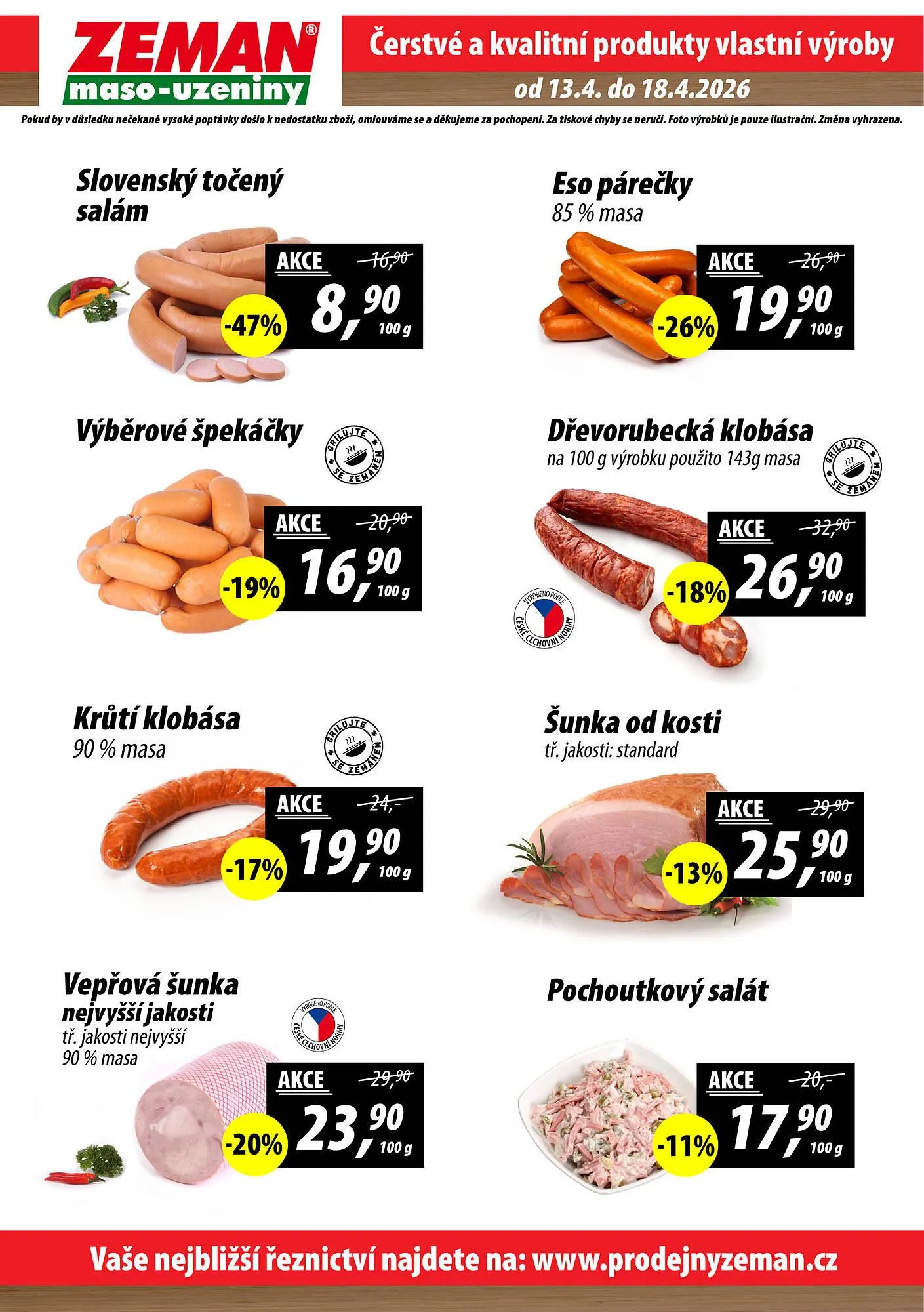 ZEMAN leták - 13. dubna 18. dubna 2026 - Page 2