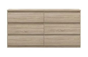 Komoda se zásuvkami dub sonoma CHELSEA CHLK26