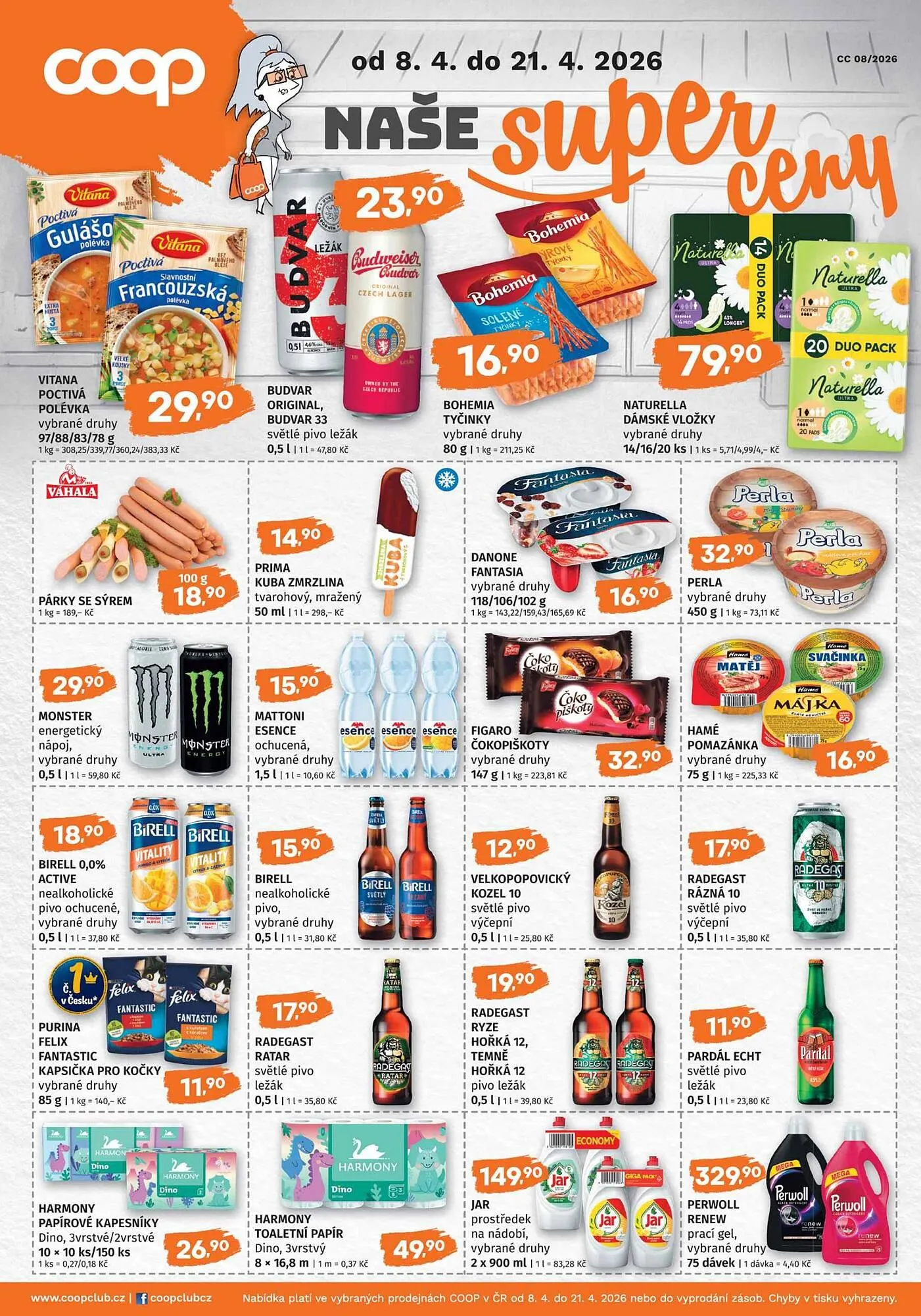 Konzum leták - 8. dubna 21. dubna 2026 - Page 4