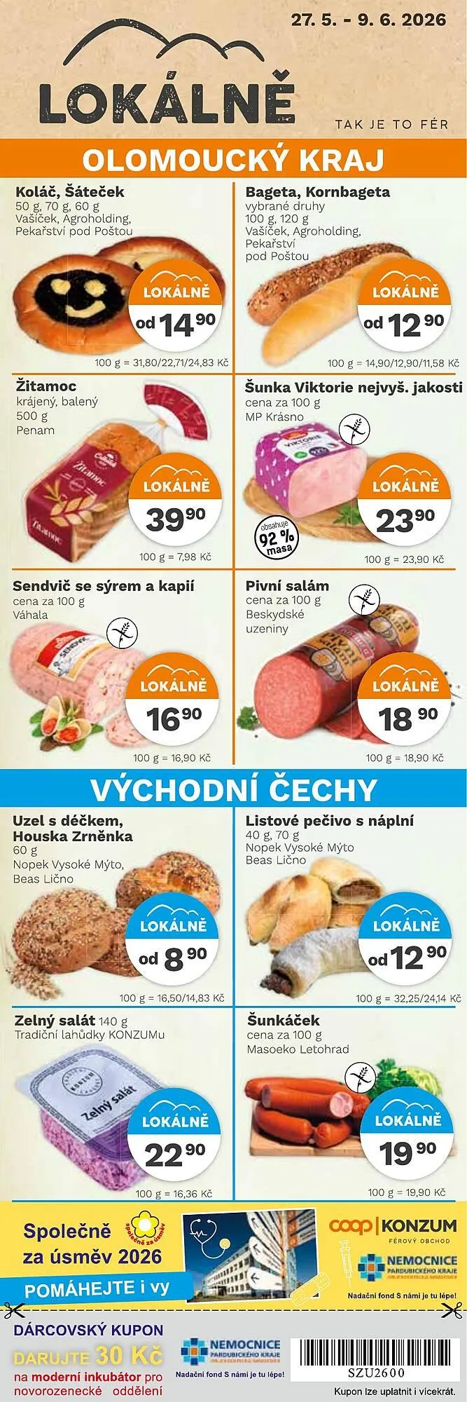 Konzum leták - 27. května 9. června 2026 - Page 2