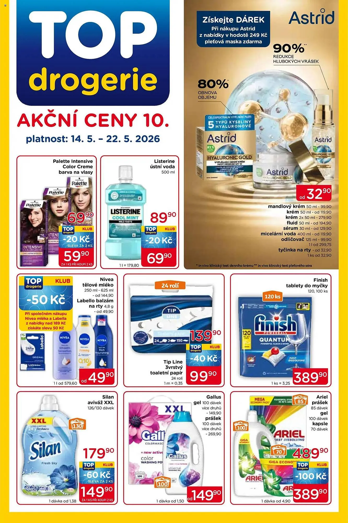 TOP drogerie leták - 1
