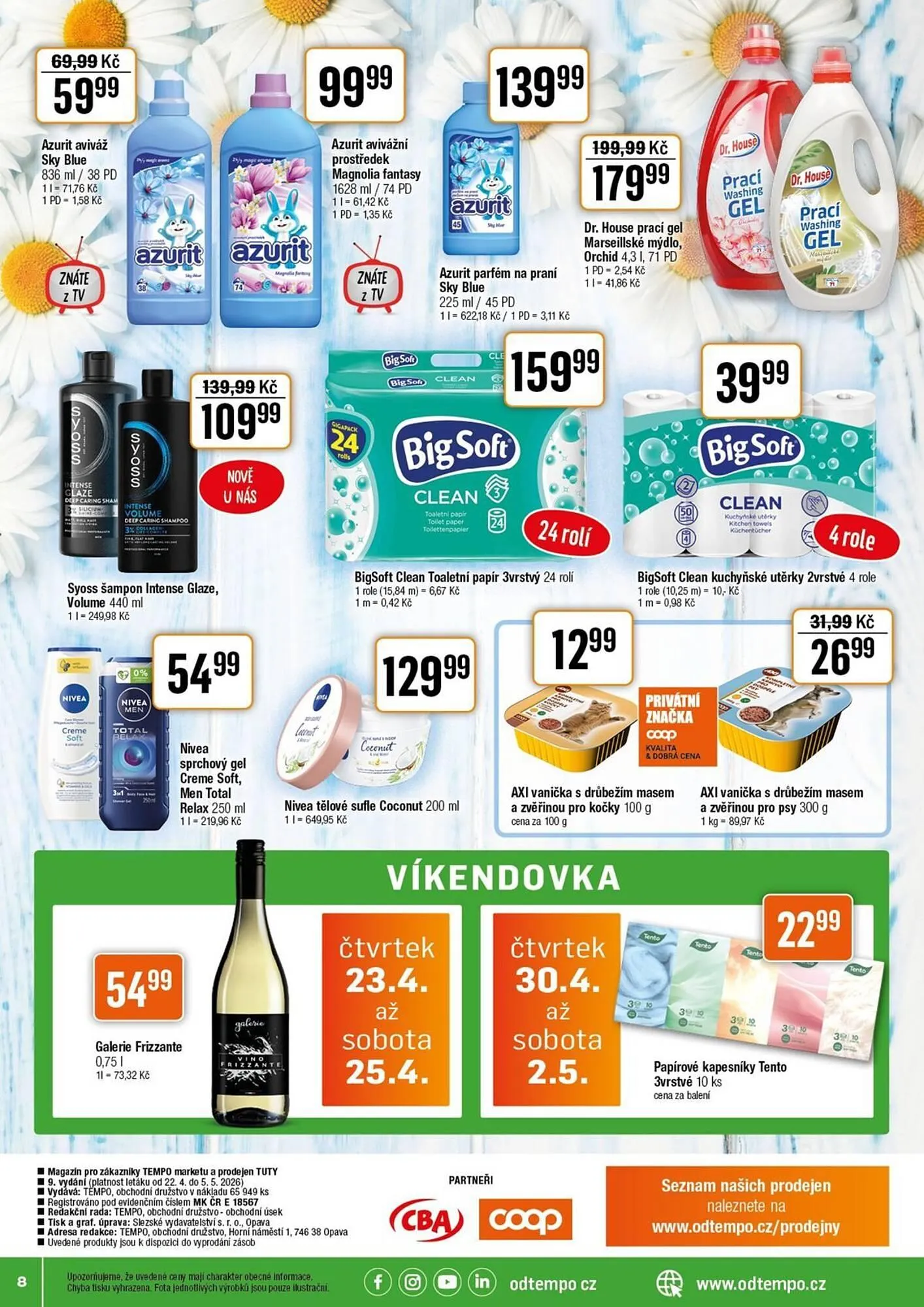 TEMPO leták - 22. dubna 5. května 2026 - Page 8