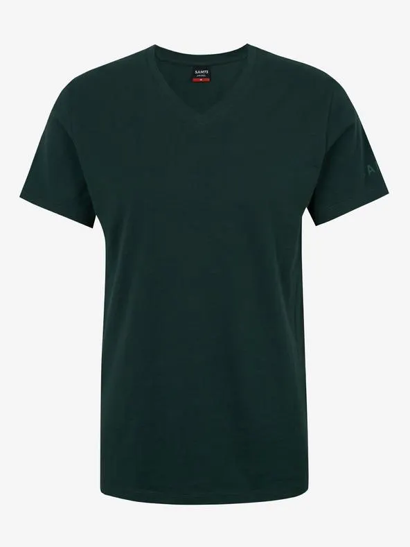 Tmavě zelené pánské tričko SAM 73 Blane