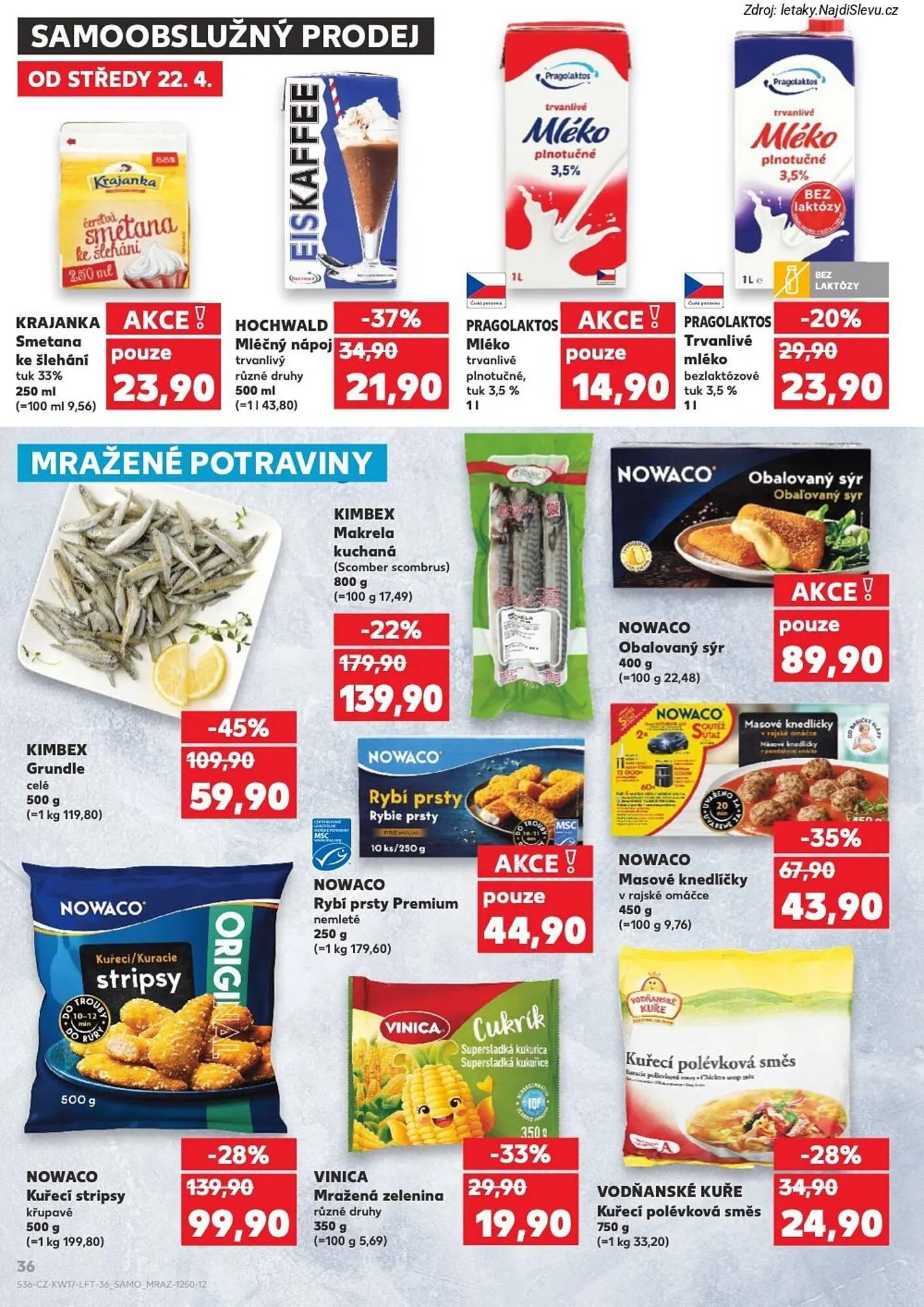 Kaufland leták - 22. dubna 28. dubna 2026 - Page 36
