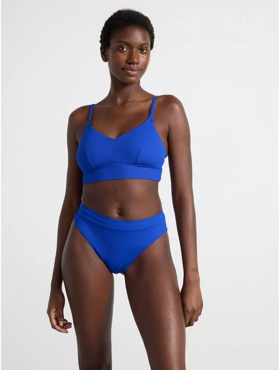 Žebrované bikinové kalhotky