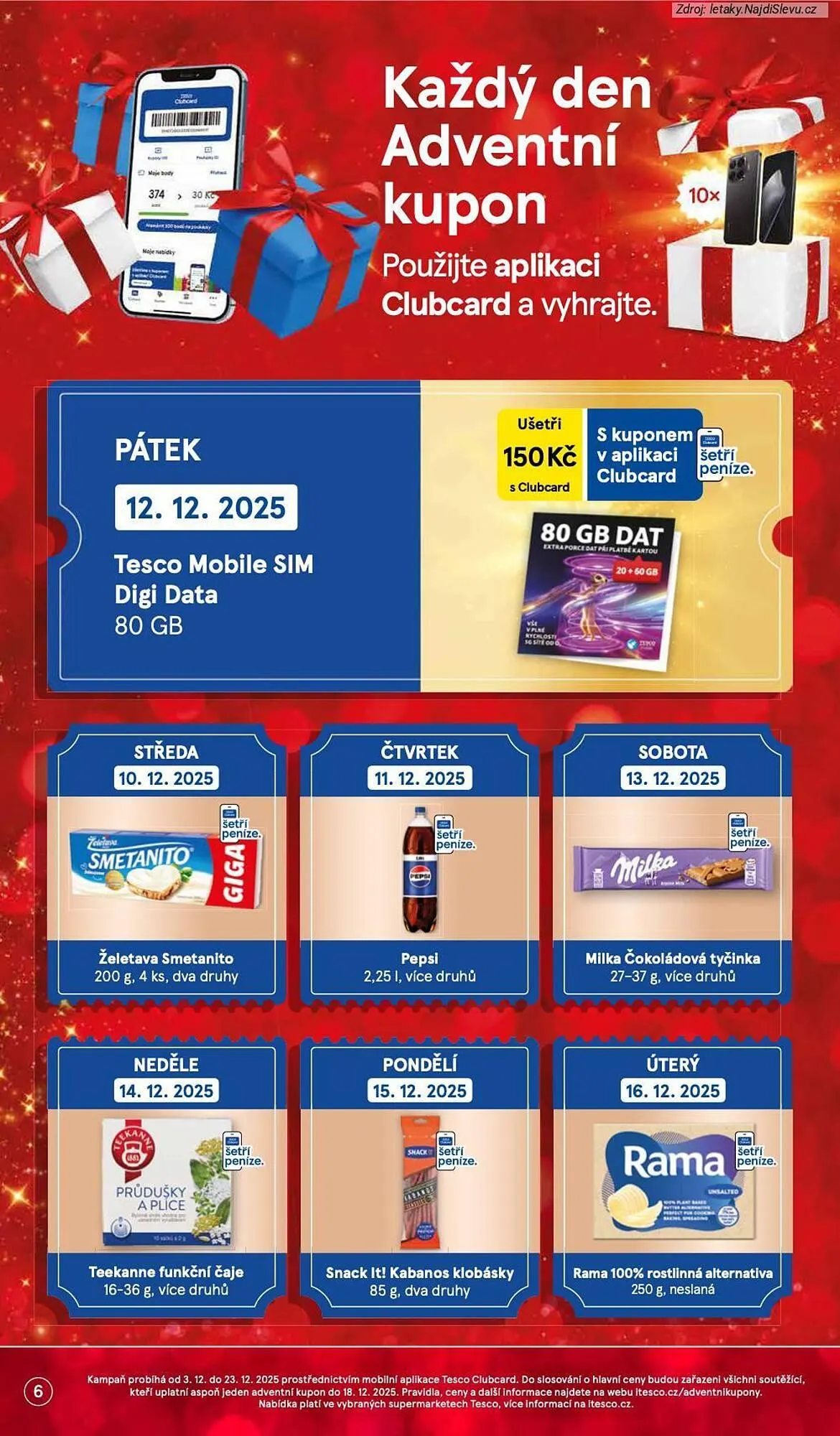 Tesco leták - 10. prosince 16. prosince 2025 - Page 6