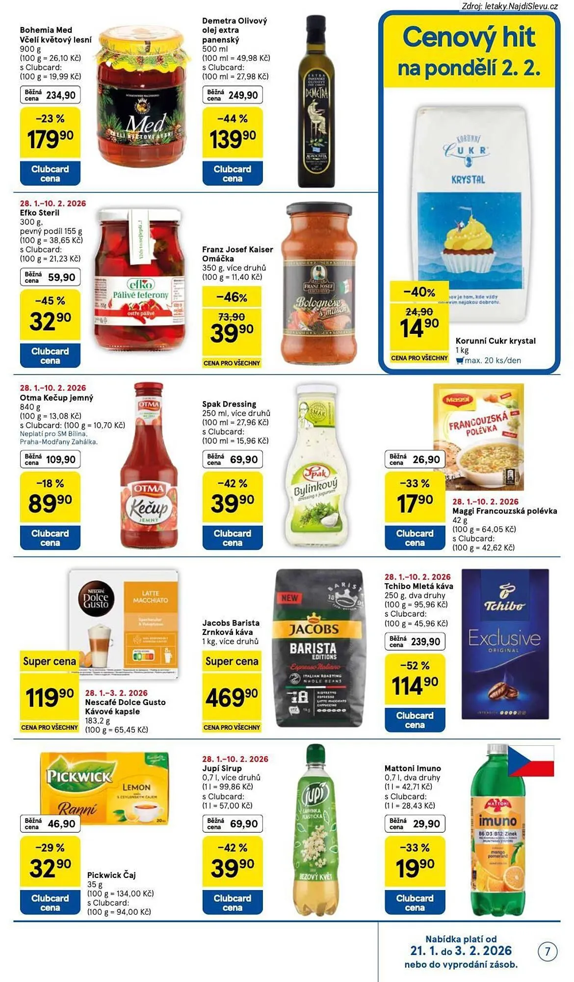 Tesco leták - 28. ledna 3. února 2026 - Page 7