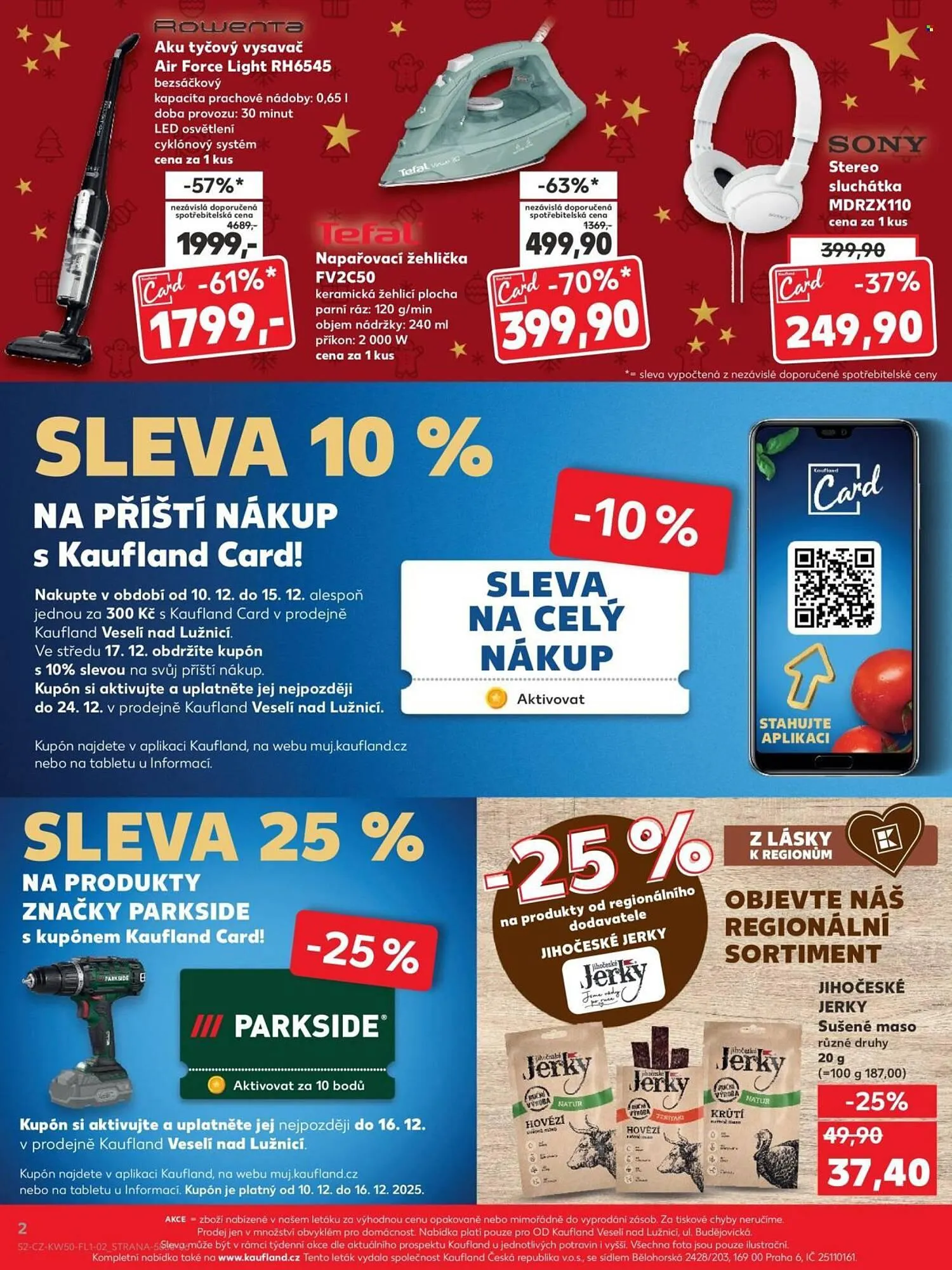 Kaufland leták - 10. prosince 16. prosince 2025 - Page 2