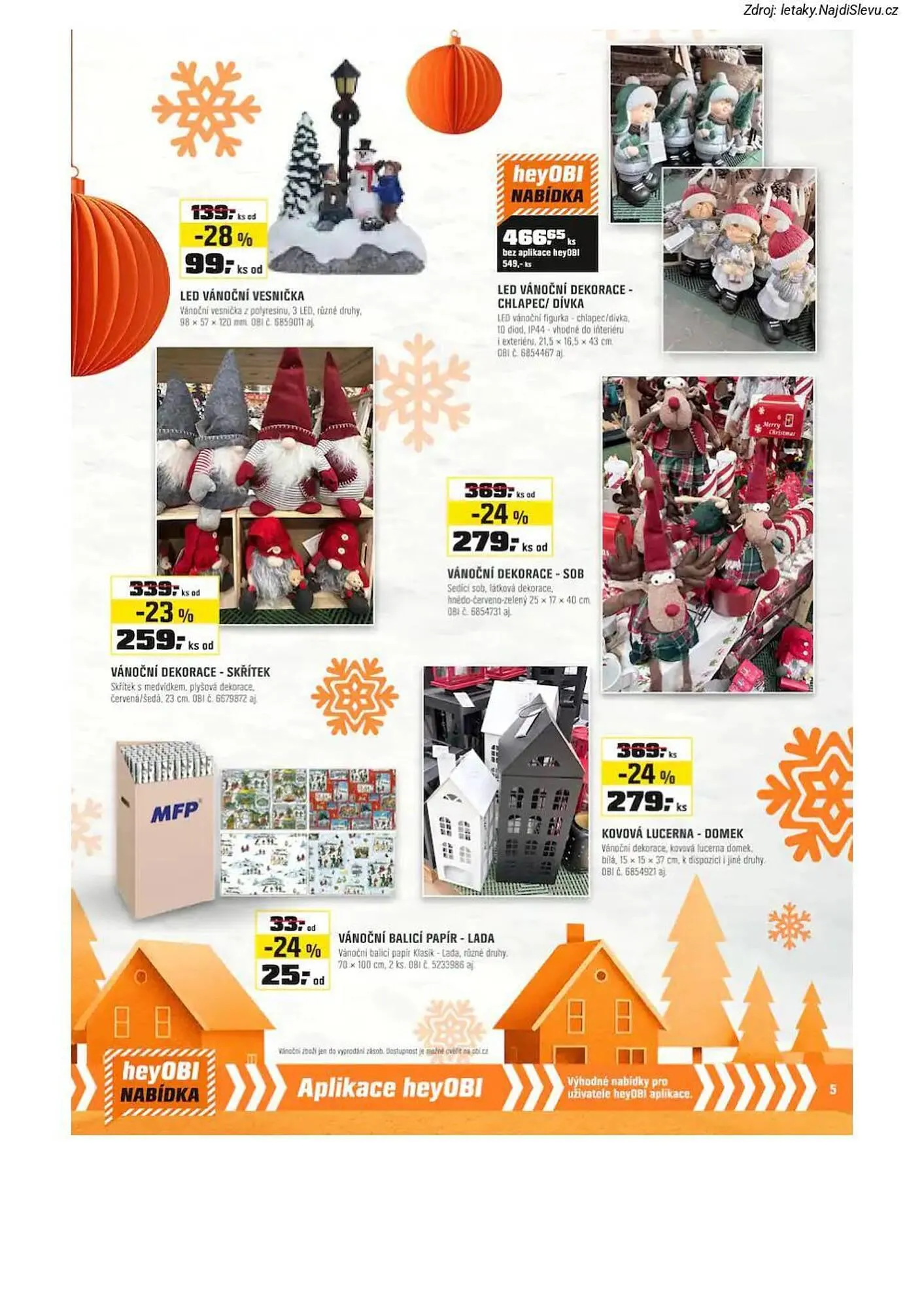 OBI leták - 1. prosince 31. prosince 2025 - Page 5