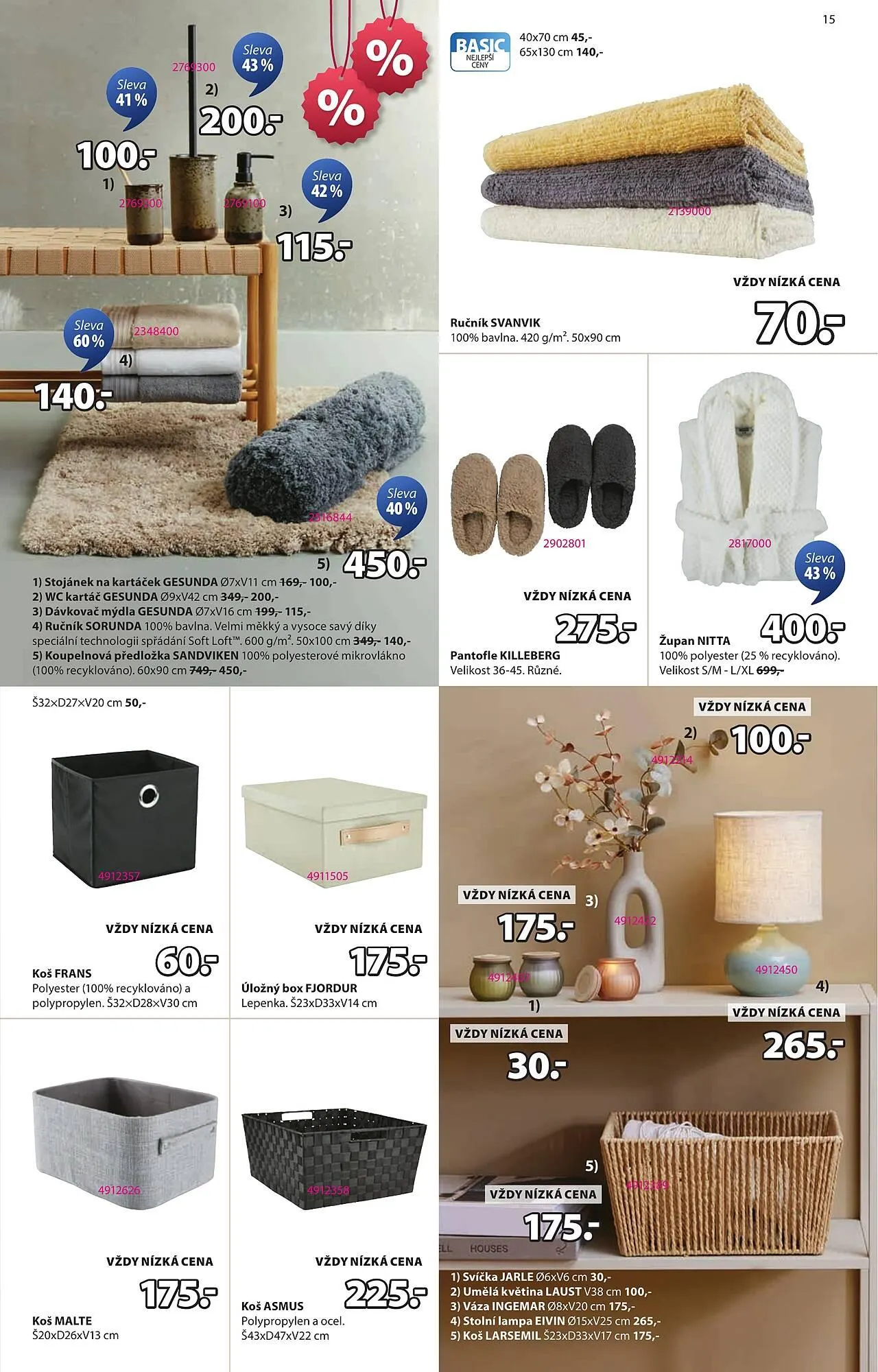 JYSK leták - 25. prosince 3. února 2026 - Page 15