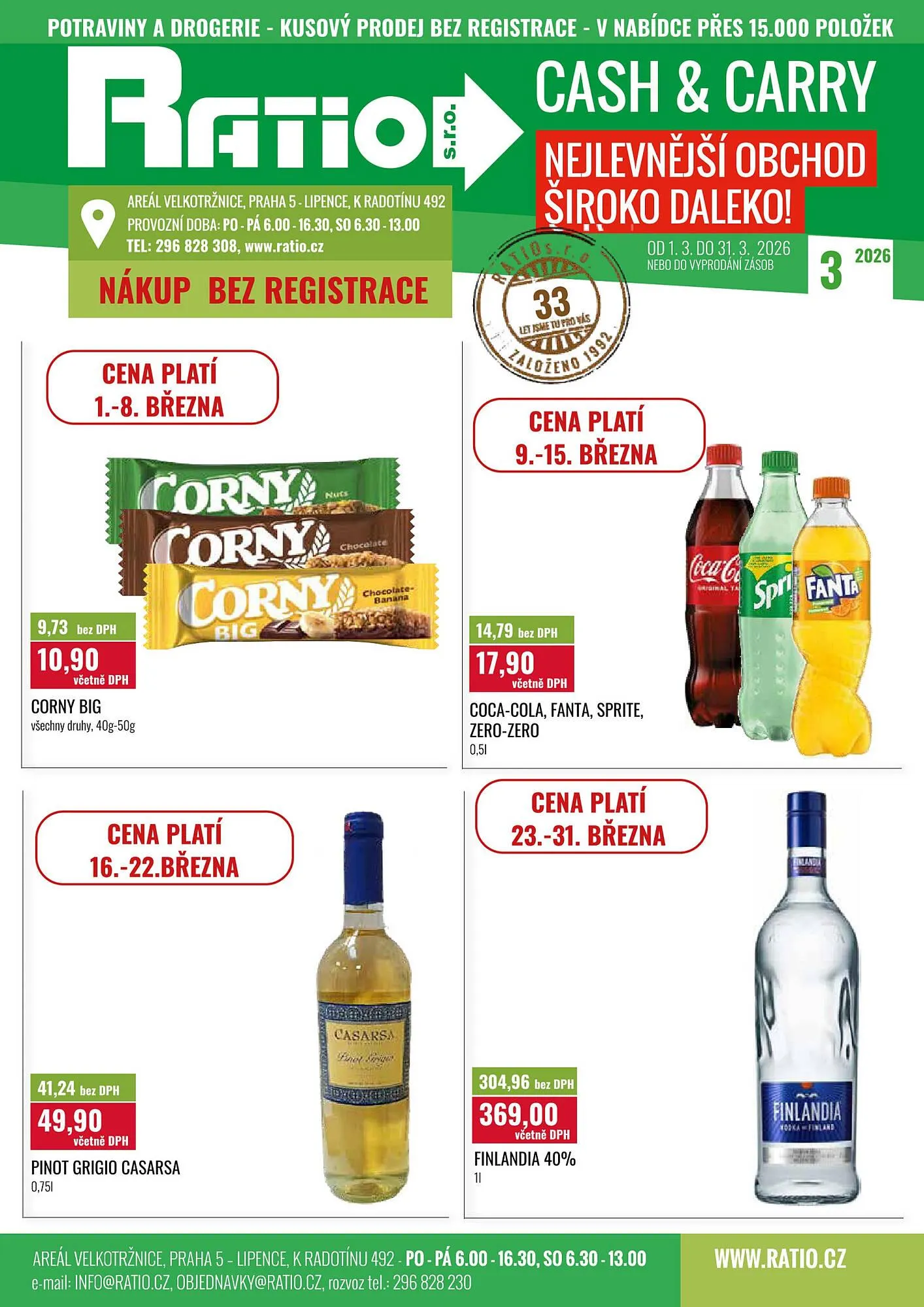 Ratio leták - 1. března 31. března 2026 - Page 1
