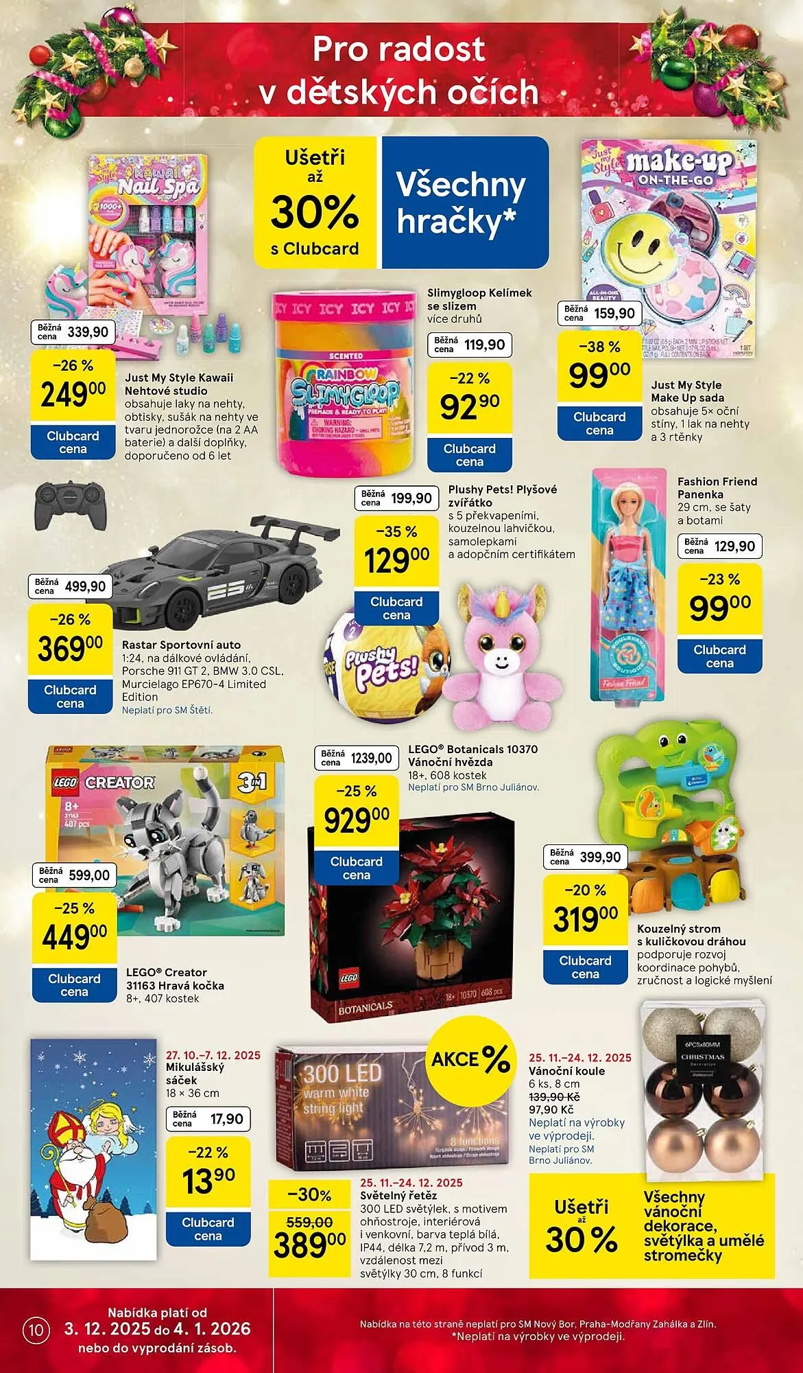 Tesco leták - 3. prosince 9. prosince 2025 - Page 10