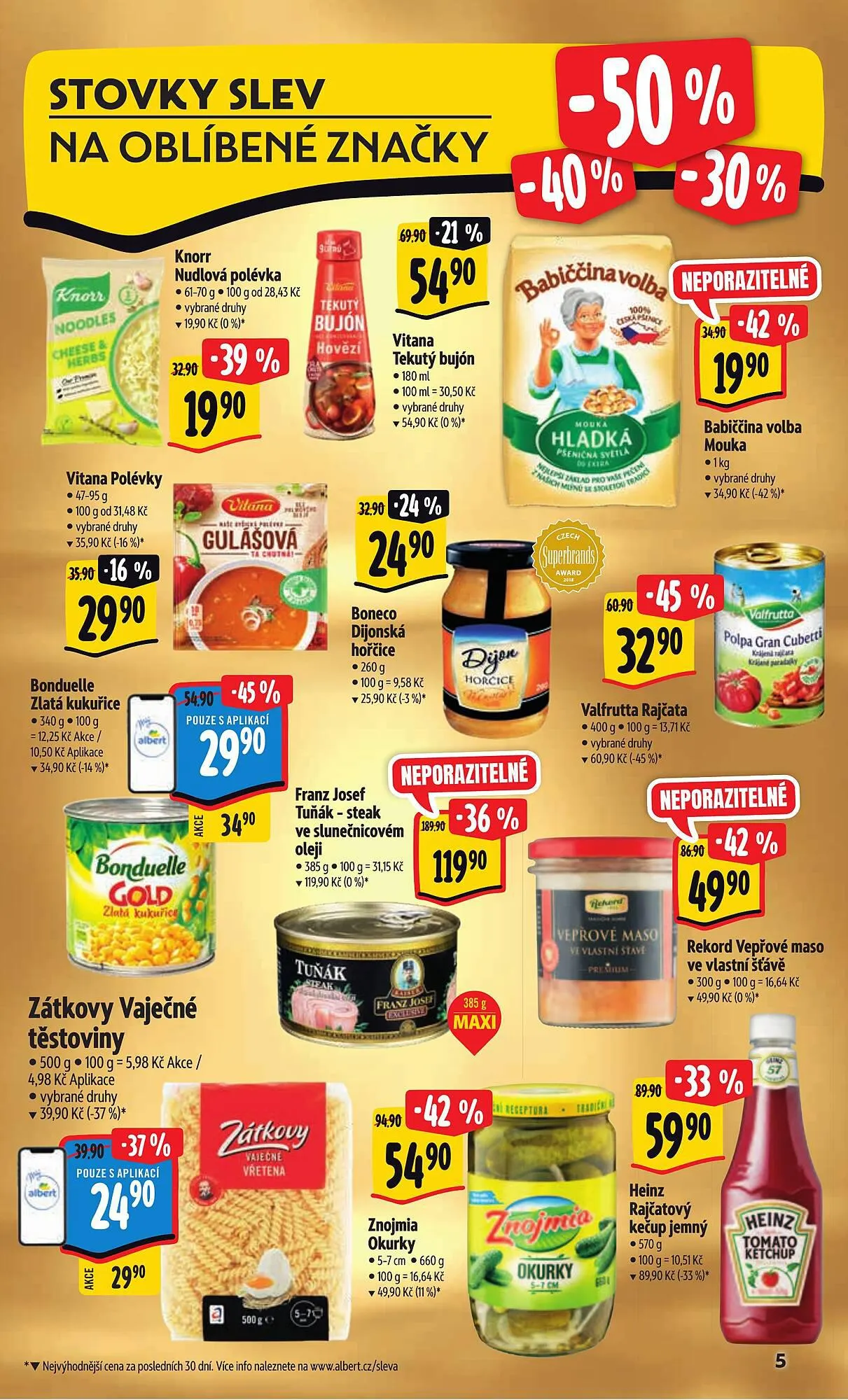 Albert Hypermarket leták - 27. září 3. října 2023 - Page 5