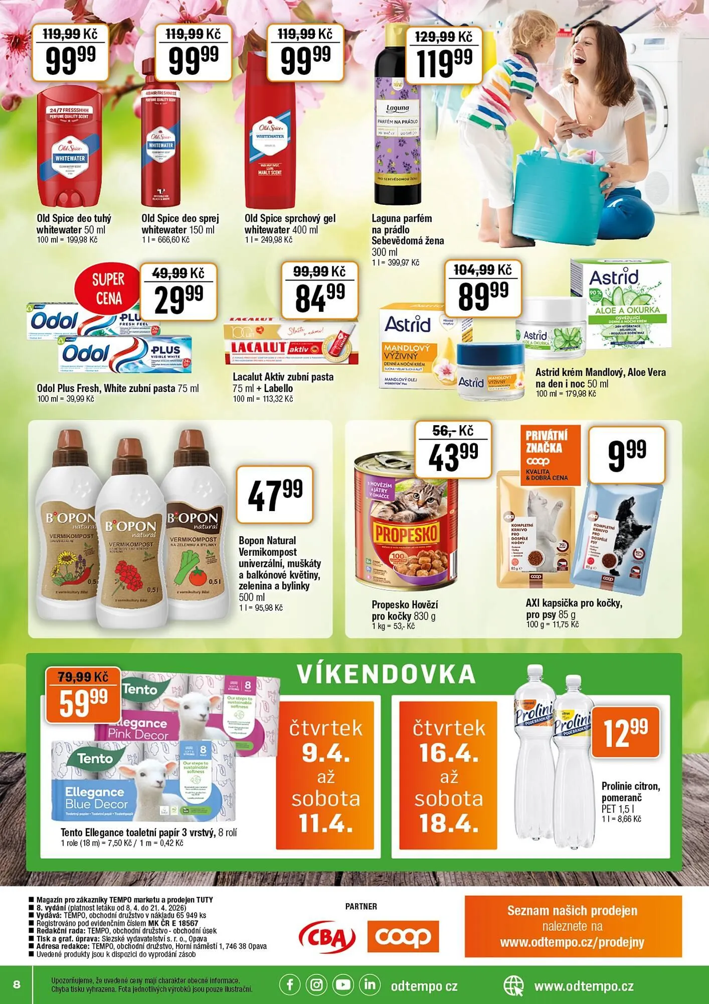 TEMPO leták - 8. dubna 21. dubna 2026 - Page 8