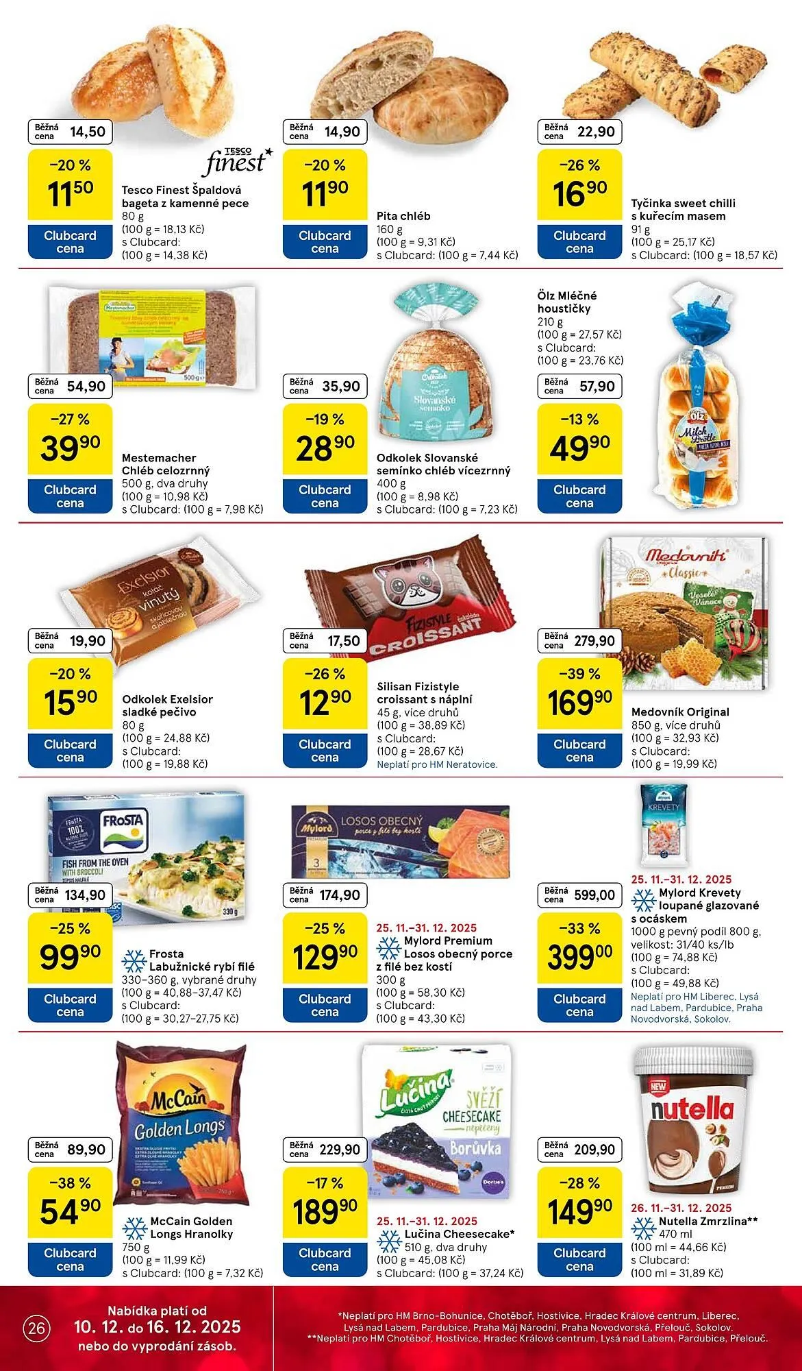 Tesco leták - 10. prosince 16. prosince 2025 - Page 26
