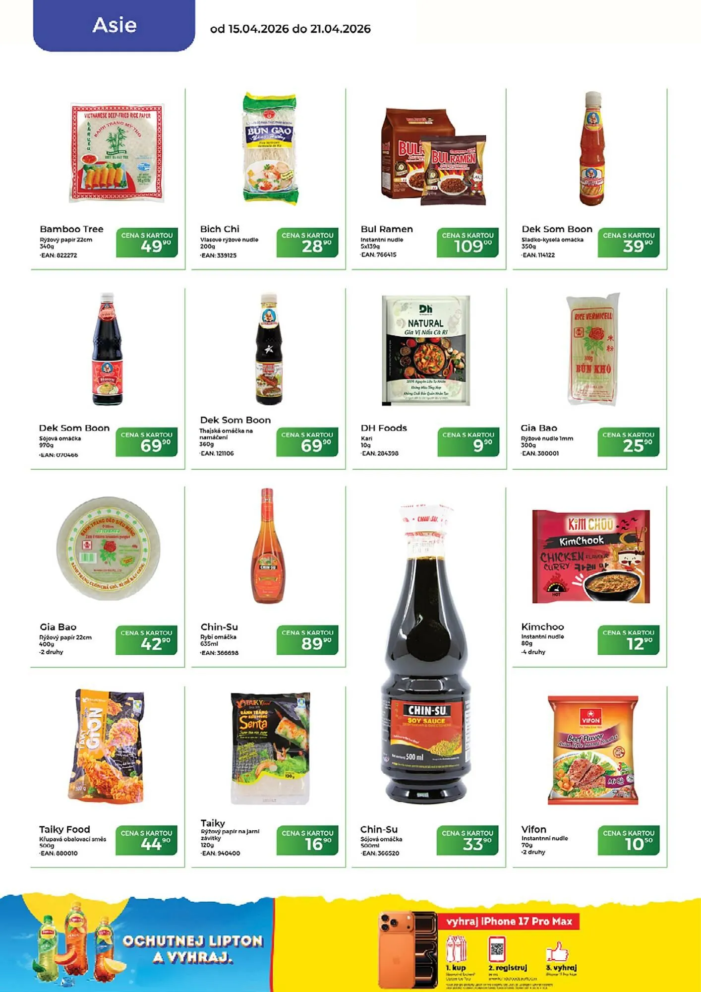 Tamda Foods leták - 15. dubna 21. dubna 2026 - Page 48