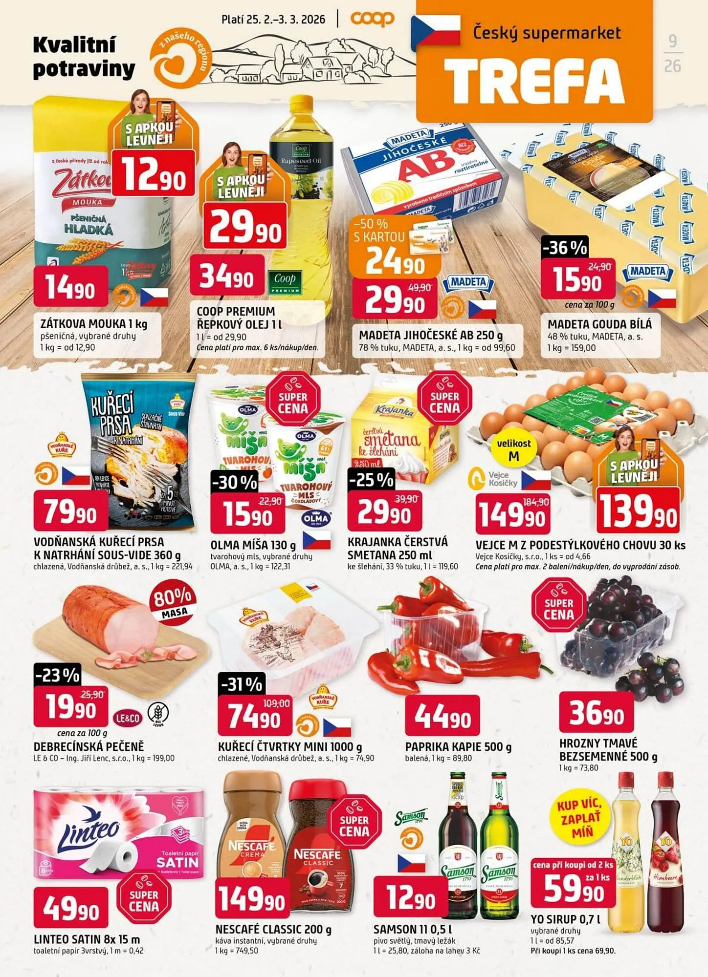 Trefa leták - 25. února 3. března 2026 - Page 1