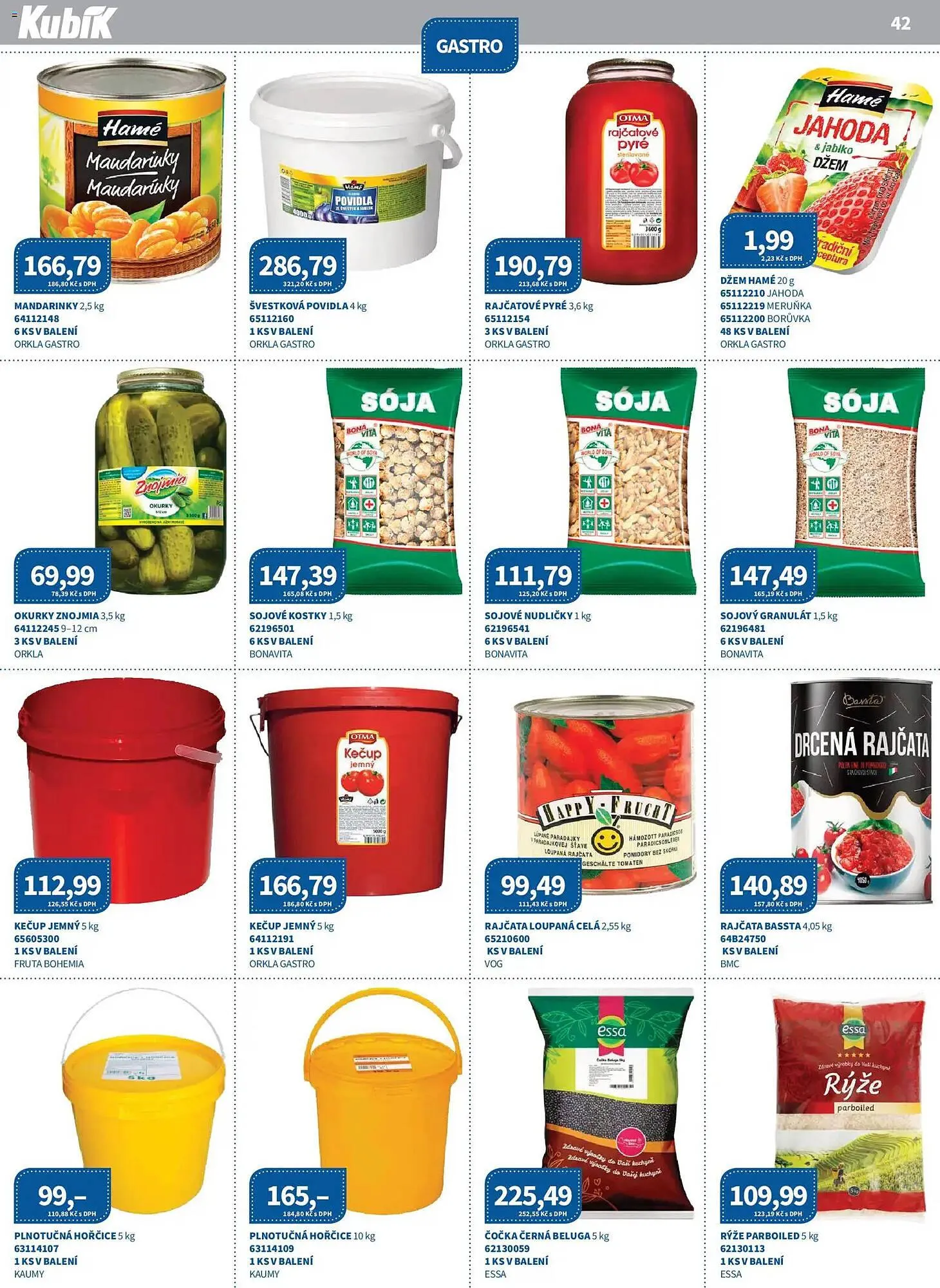 Kubík potraviny leták - 1. dubna 30. dubna 2026 - Page 42