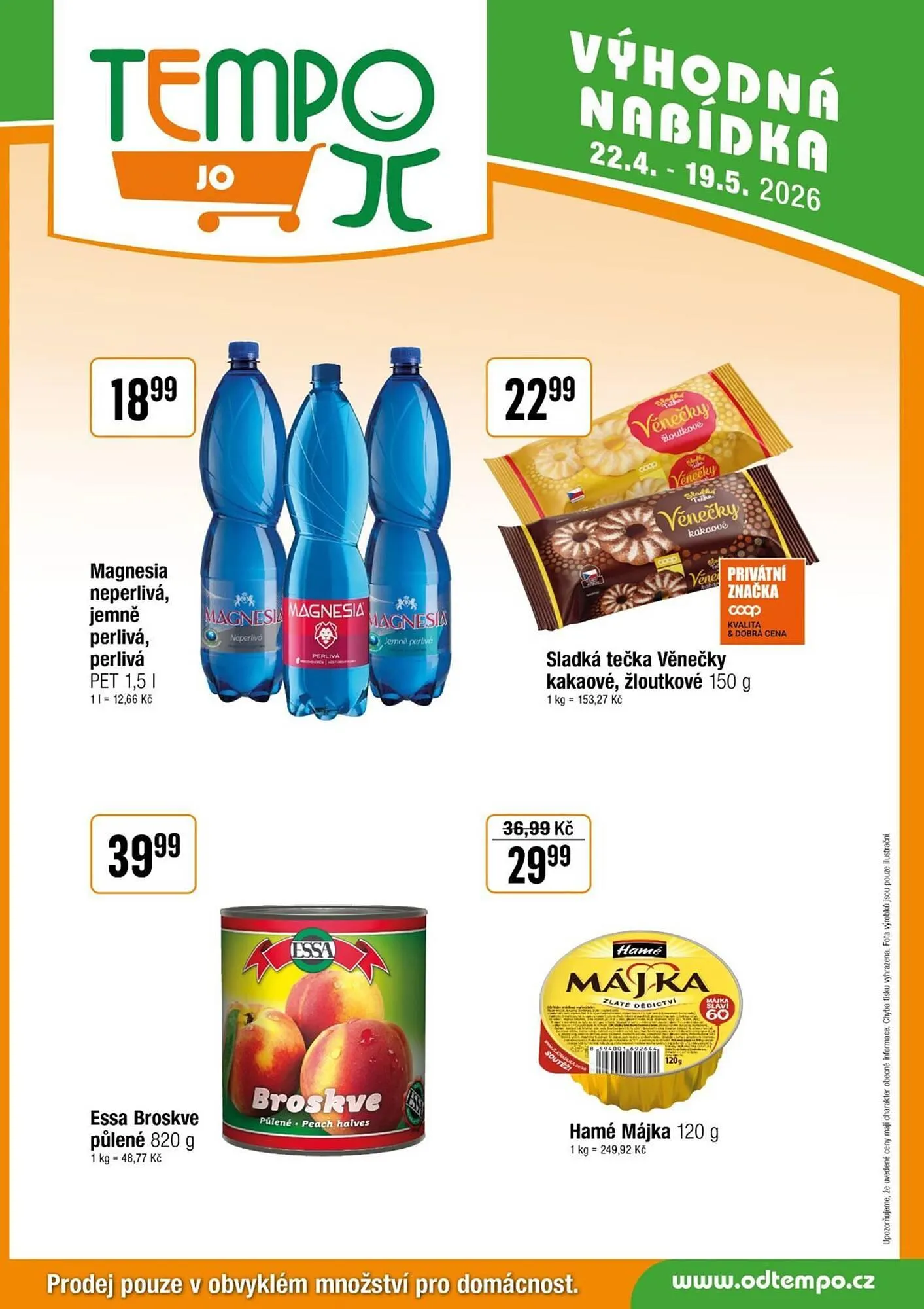 TEMPO leták - 22. dubna 19. května 2026 - Page 6
