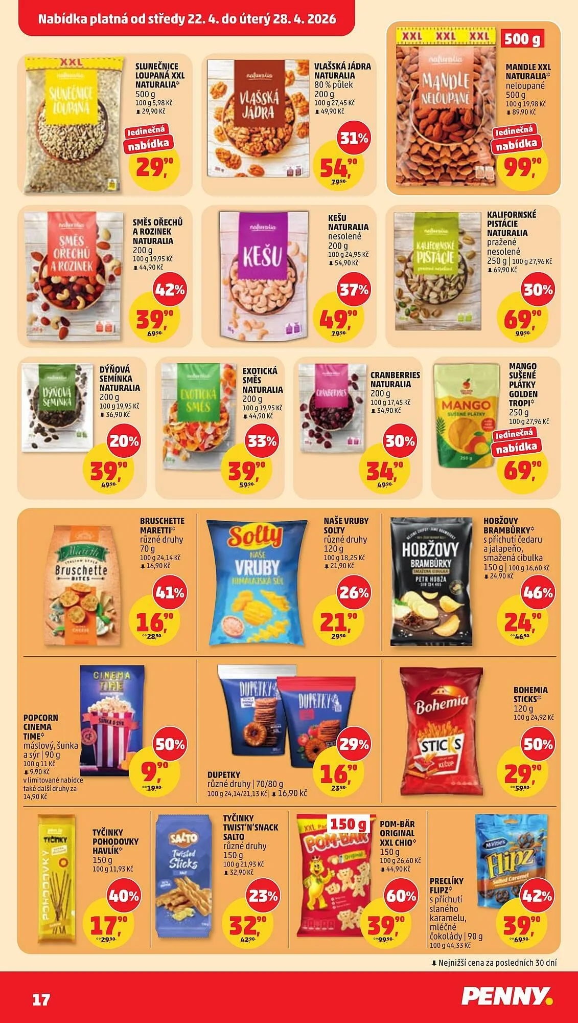 Penny Market leták - 22. dubna 28. dubna 2026 - Page 17