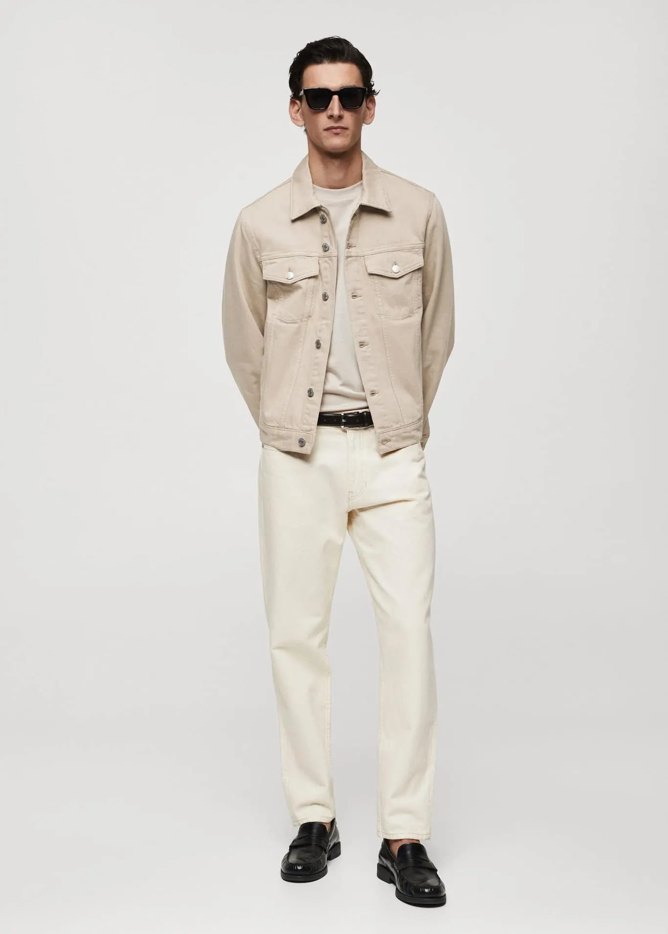 Džínová bunda s kapsami