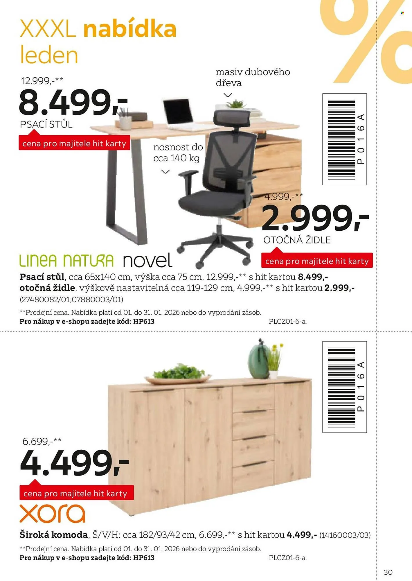 XXXLutz leták - 1. srpna 31. ledna 2026 - Page 30