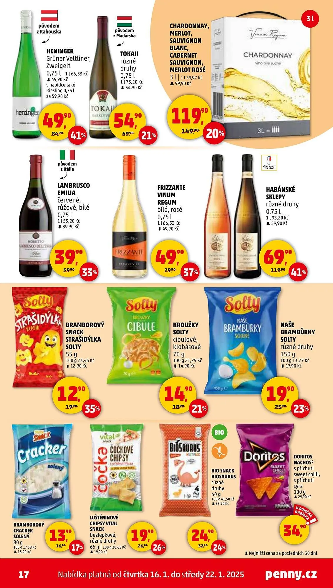 Penny Market leták - 16. ledna 22. ledna 2025 - Page 17