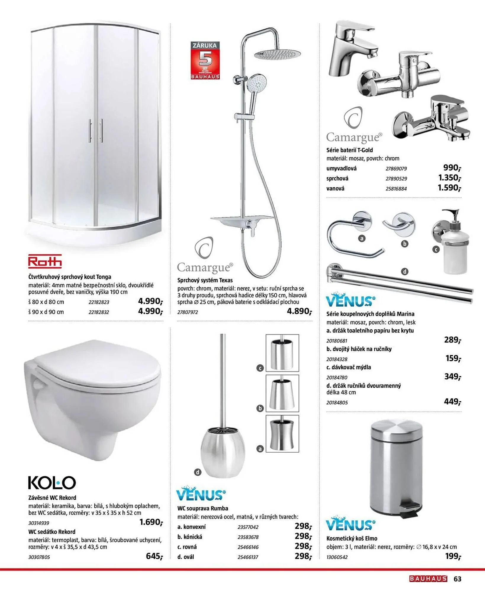 Bauhaus leták - 27. října 31. prosince 2025 - Page 63