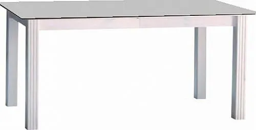 Jídelní stůl MONAKO - rozkládací bor bělený - celý stůl