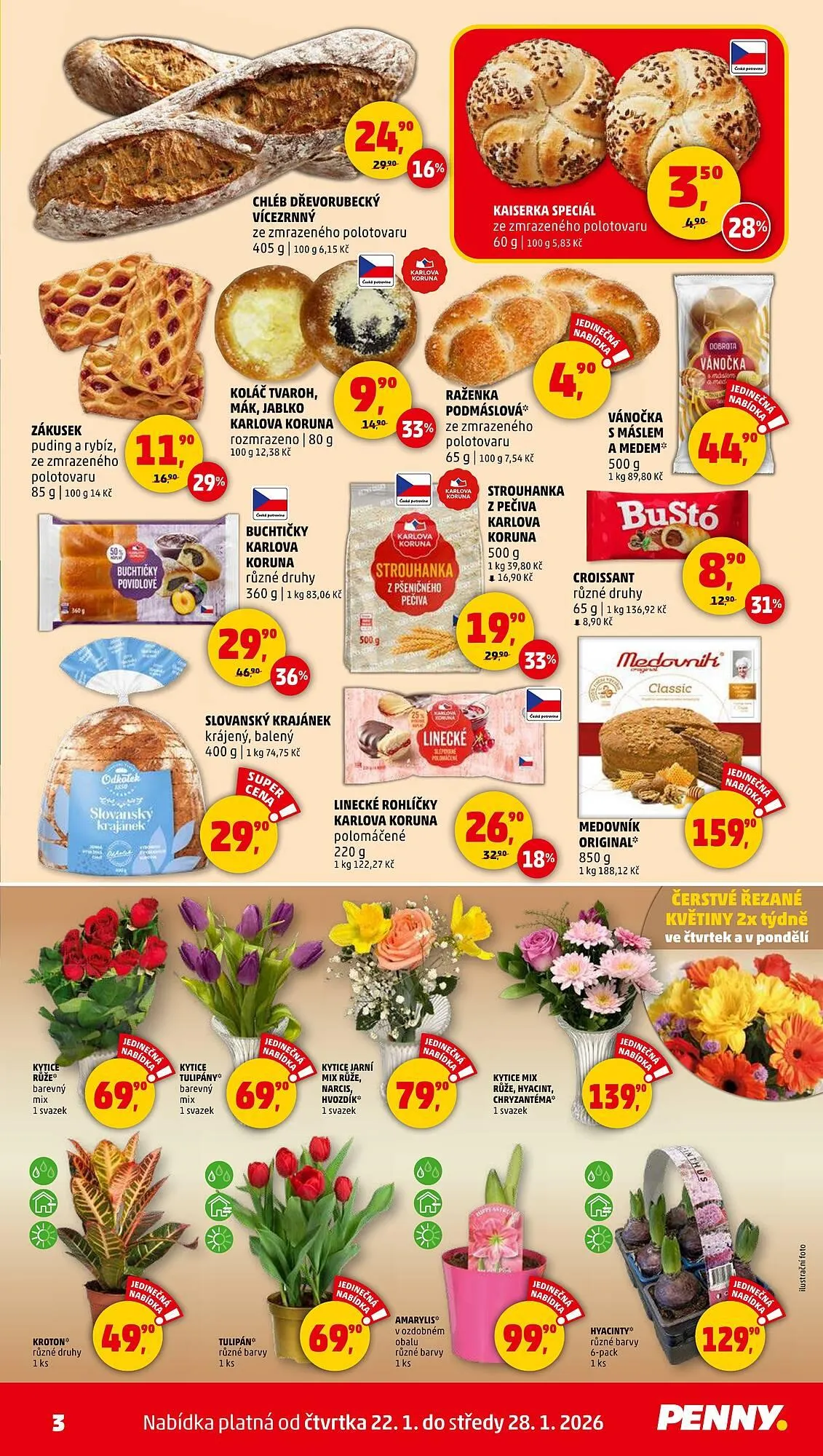 Penny Market leták - 22. ledna 28. ledna 2026 - Page 3