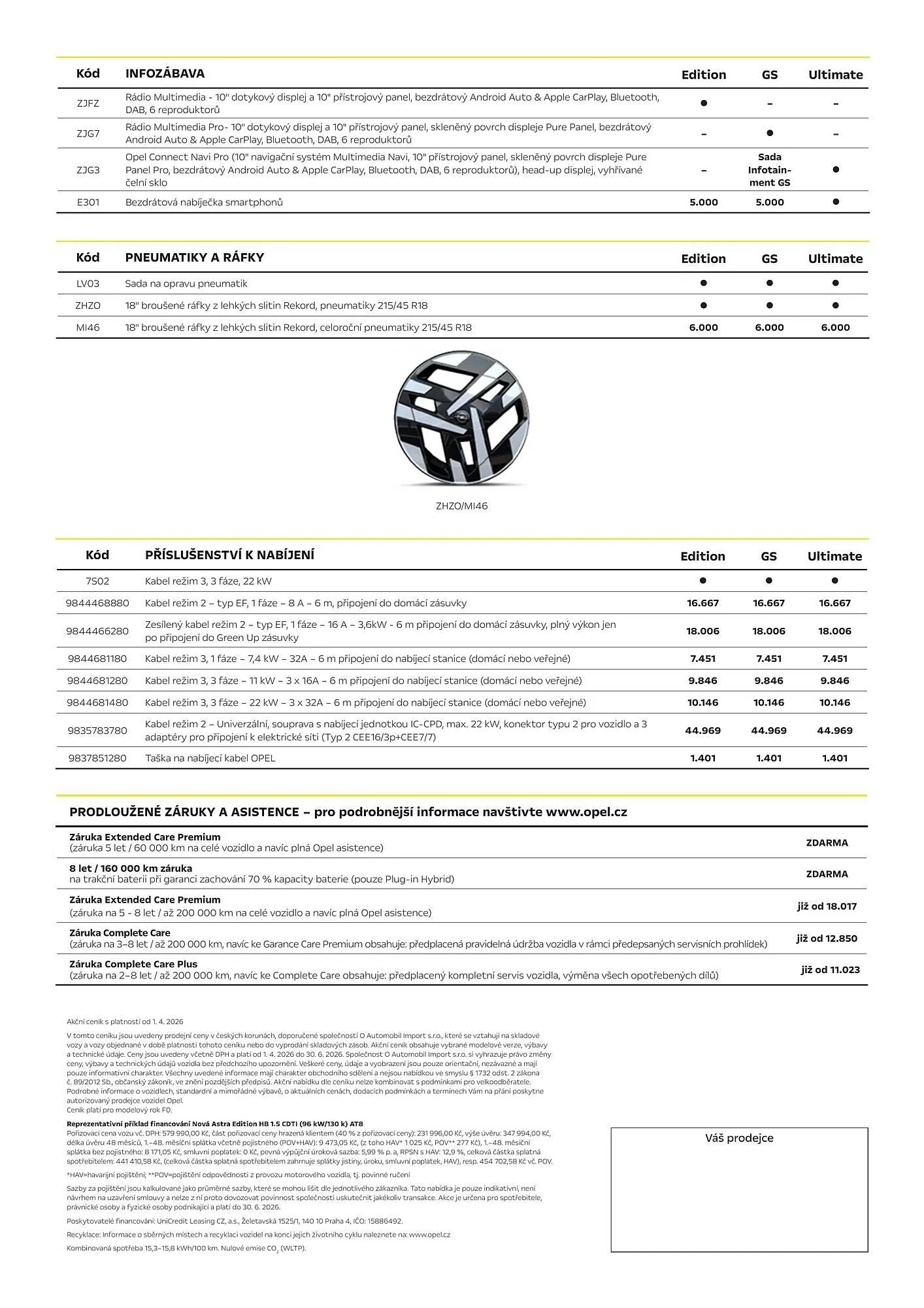 Opel leták - 1. dubna 31. srpna 2026 - Page 4