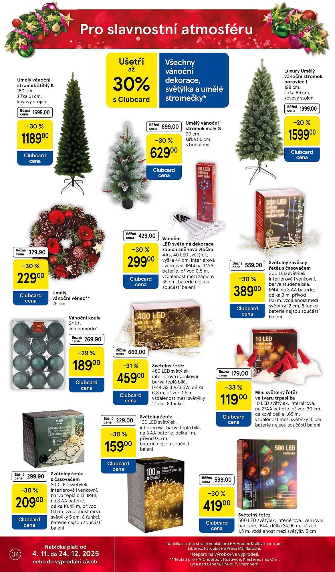 Tesco leták - 5. listopadu 11. listopadu 2025 - Page 34