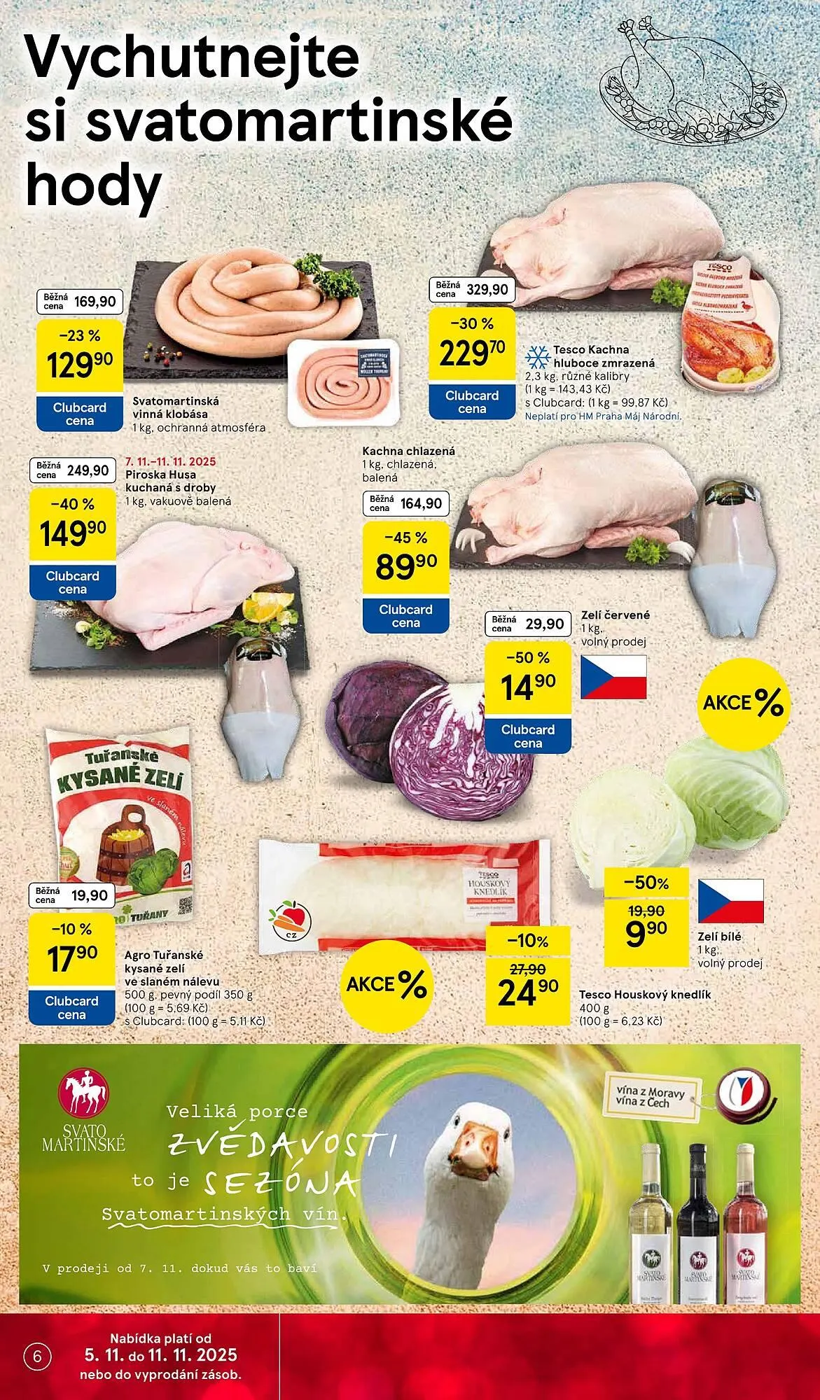 Tesco leták - 5. listopadu 11. listopadu 2025 - Page 6