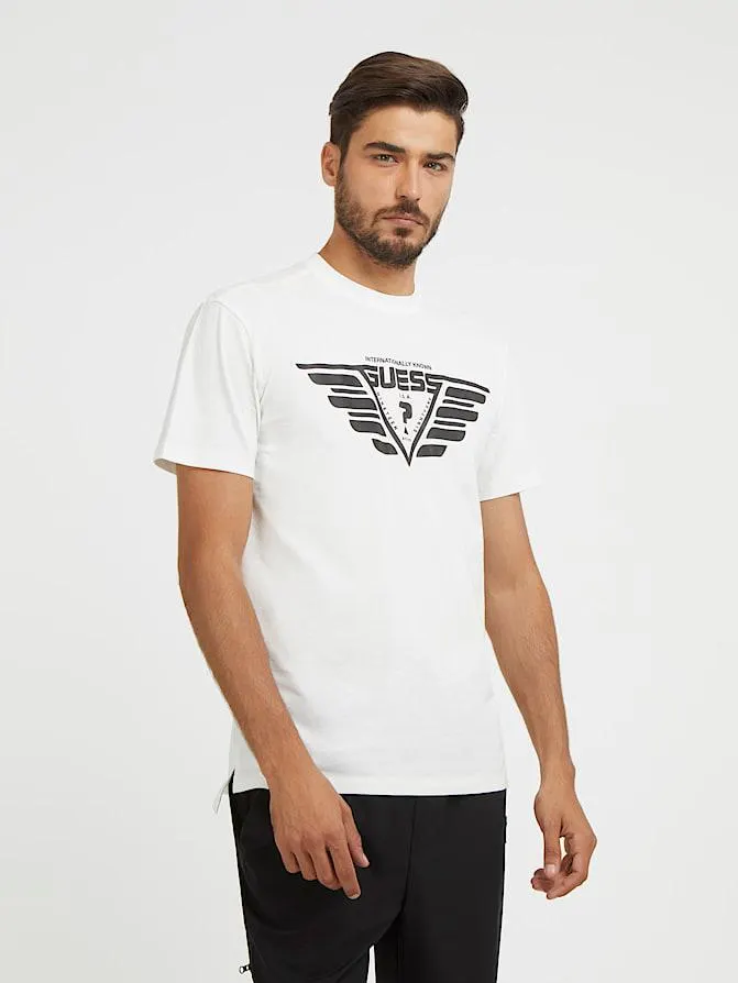 Camiseta con estampado frontal