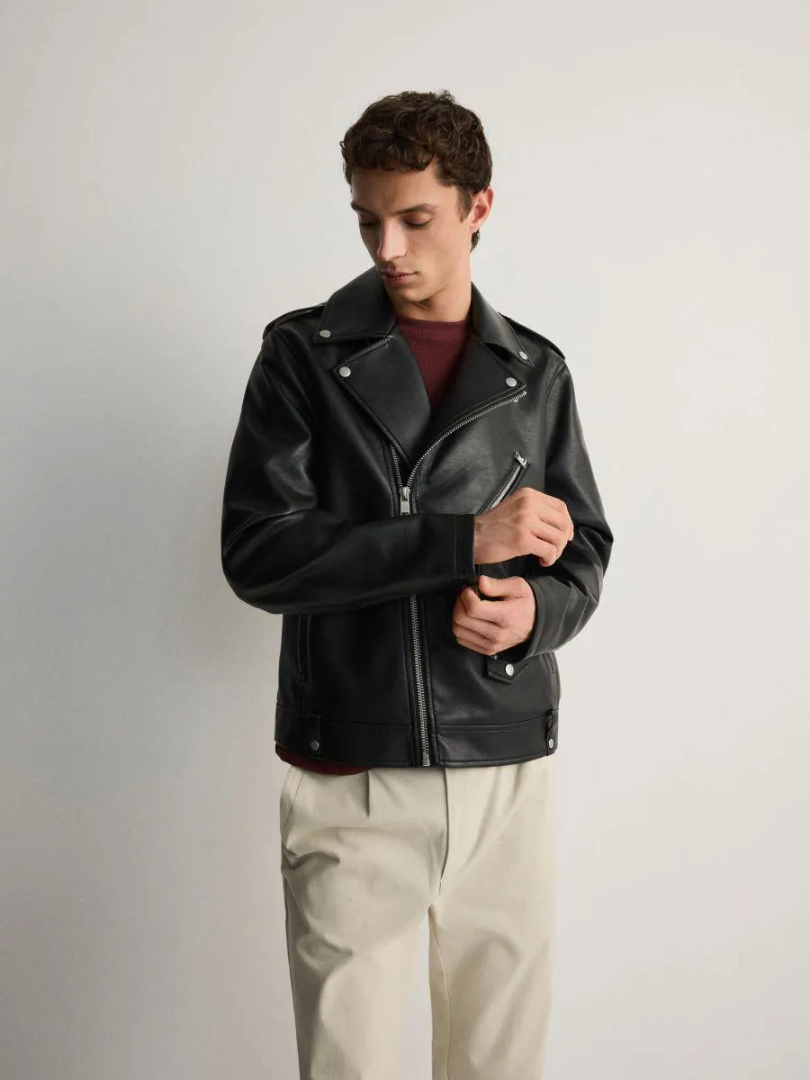 Geacă din piele ecologică