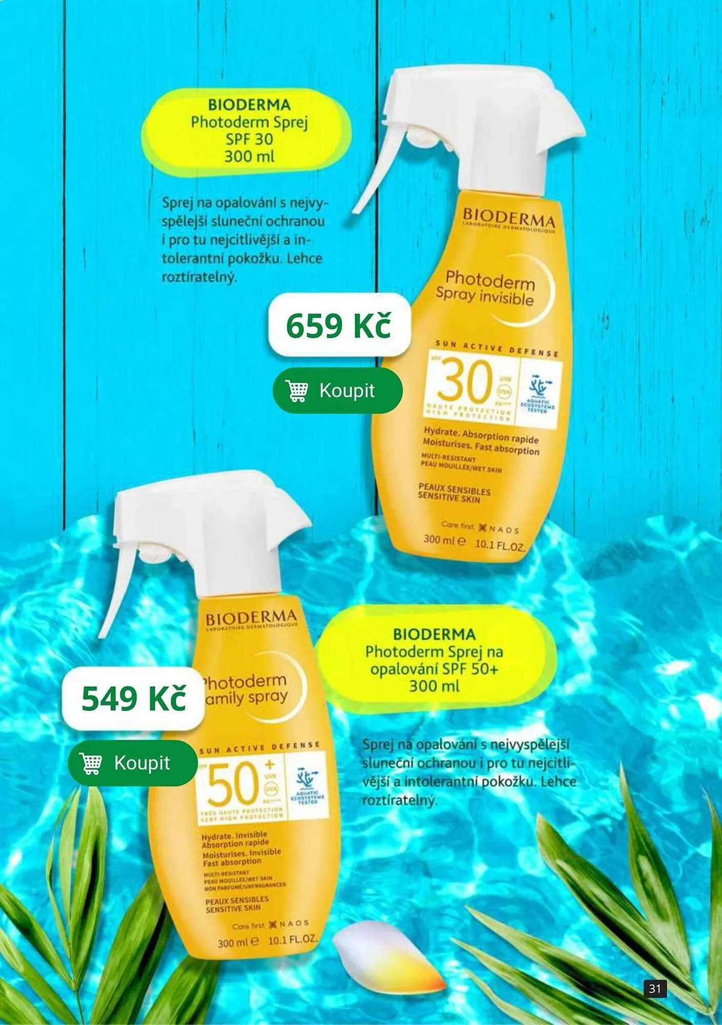 Lekarna leták - 15. dubna 31. srpna 2024 - Page 31