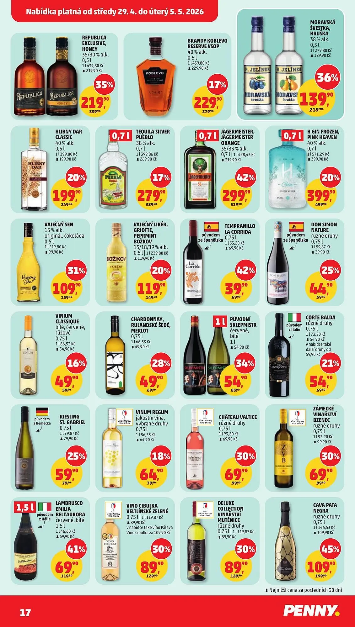 Penny Market leták - 29. dubna 5. května 2026 - Page 17