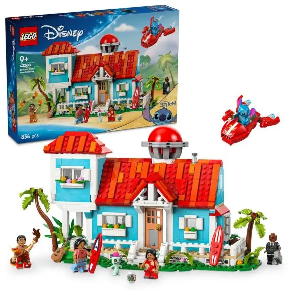 LEGO® │ Disney 43268 Lilo a Stitch a domek na pláži