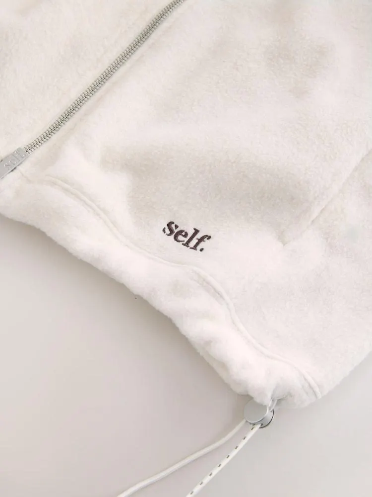 self. Polar flísová bunda na zip