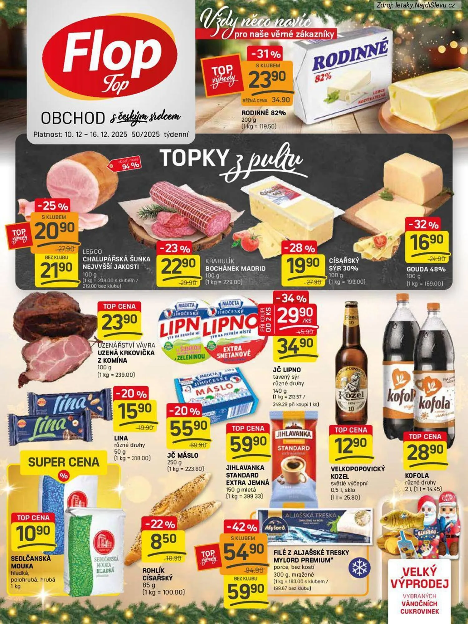 Flop leták - 10. prosince 16. prosince 2025 - Page 1