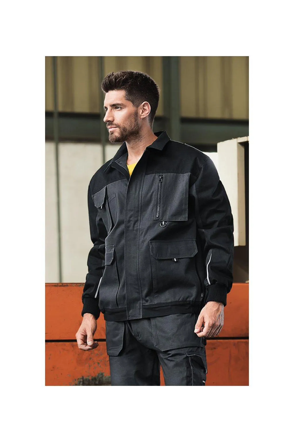 Pánská pracovní bunda Woody W51 kepr 100% bavlna