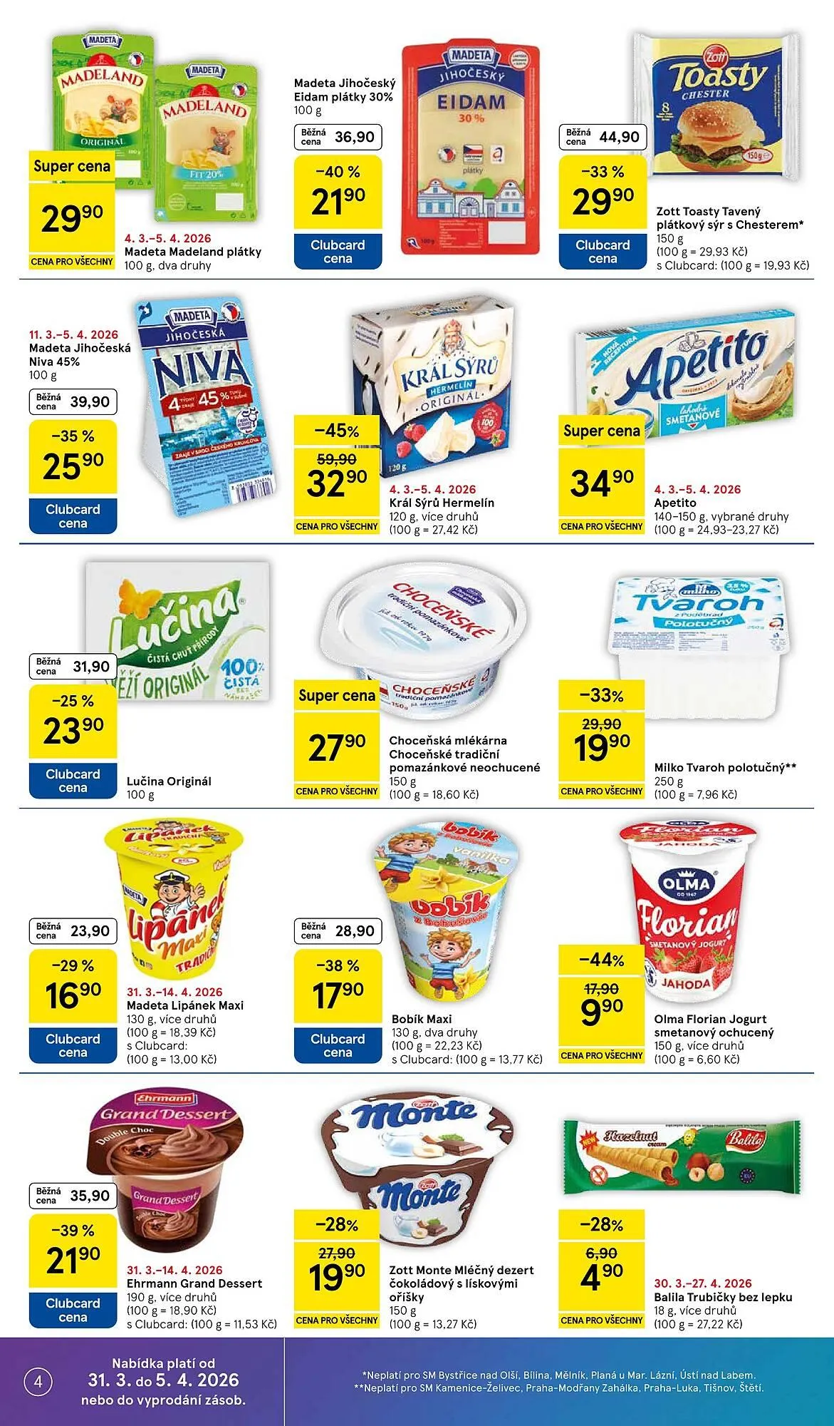 Tesco leták - 31. března 5. dubna 2026 - Page 4