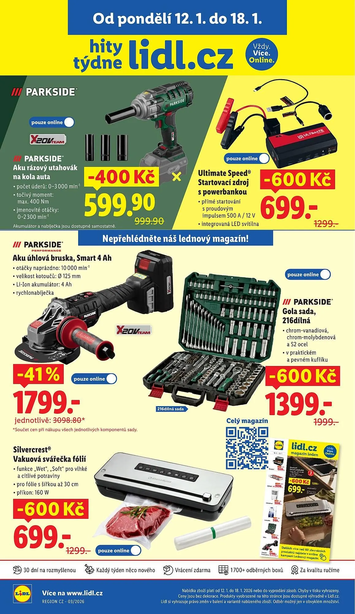 Lidl leták - 12. ledna 18. ledna 2026 - Page 1