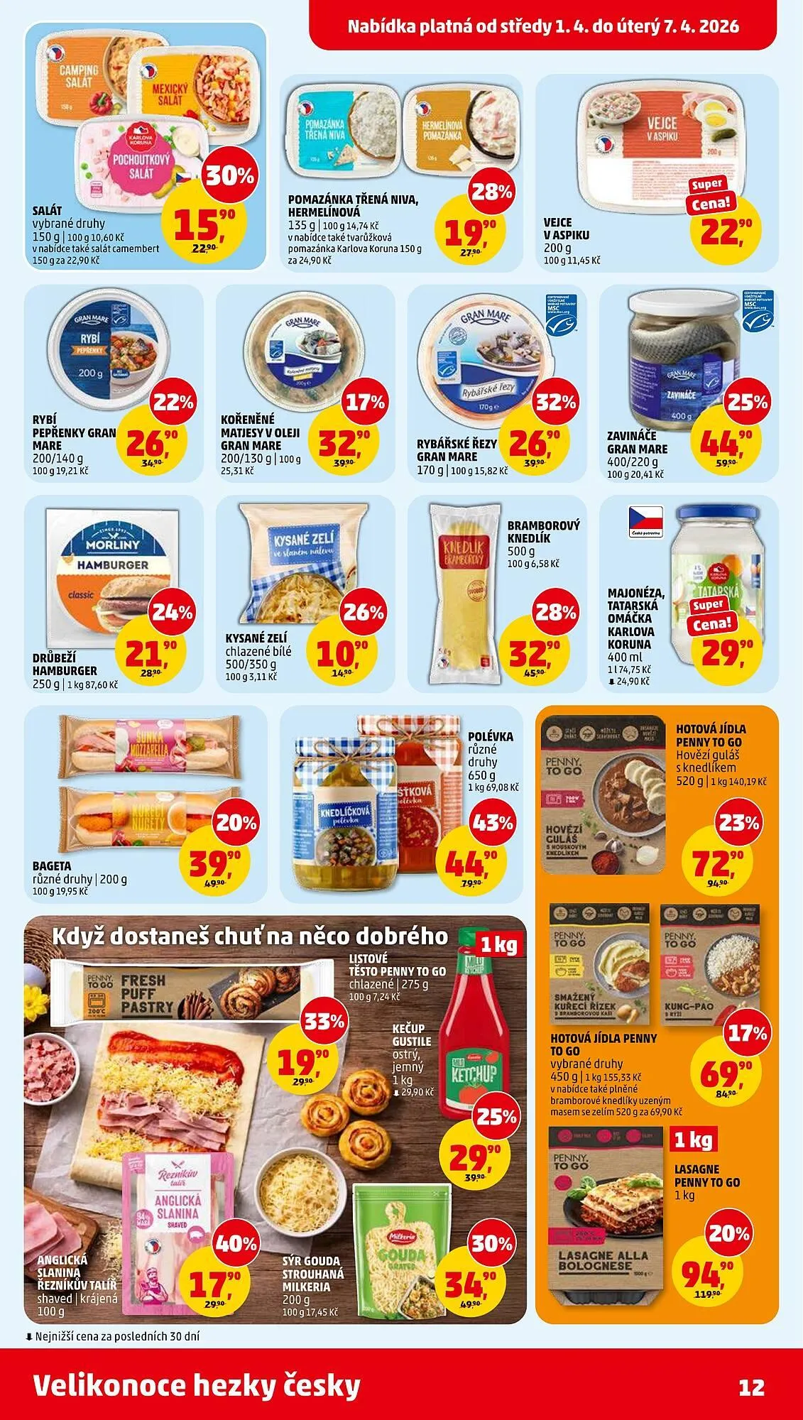 Penny Market leták - 1. dubna 7. dubna 2026 - Page 12