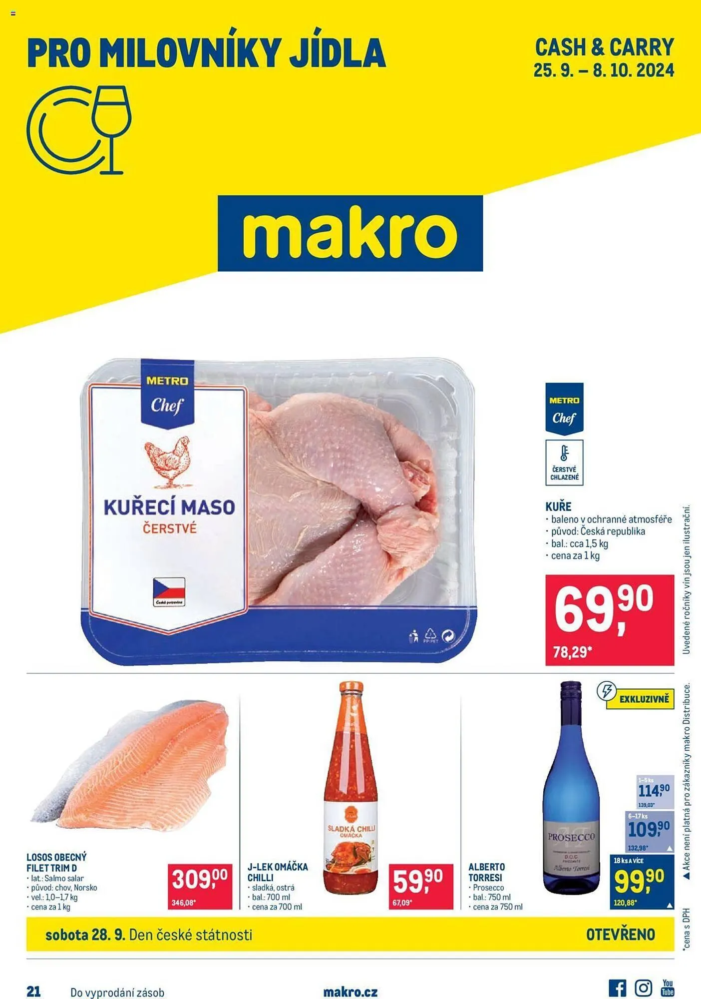 Makro leták - 25. září 8. října 2024 - Page 1