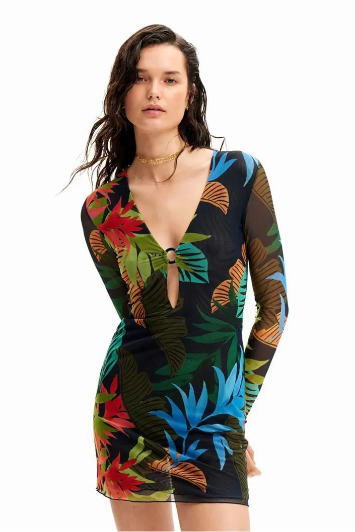 šaty Desigual Funny navy