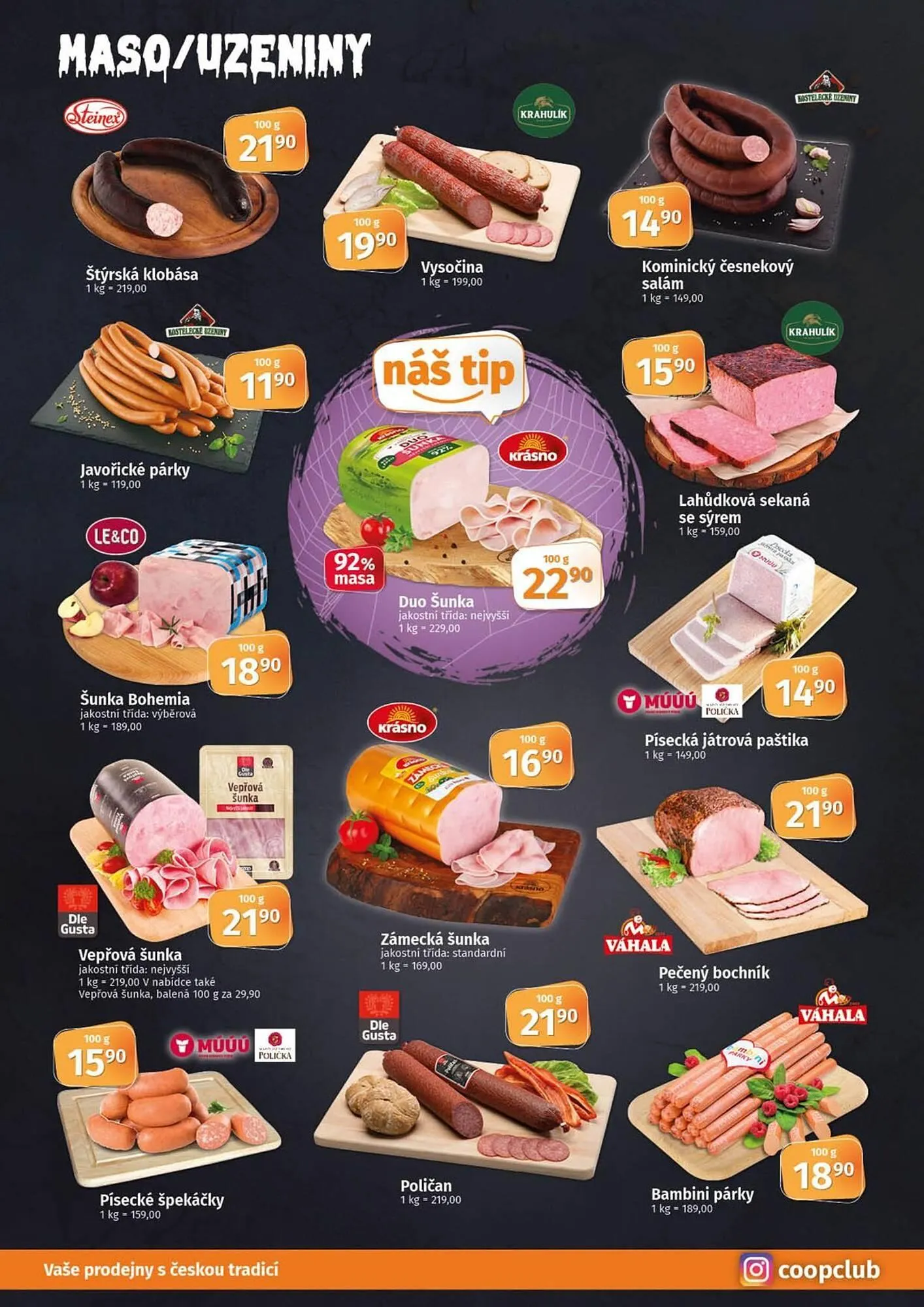 COOP TIP leták - 22. října 4. listopadu 2025 - Page 2