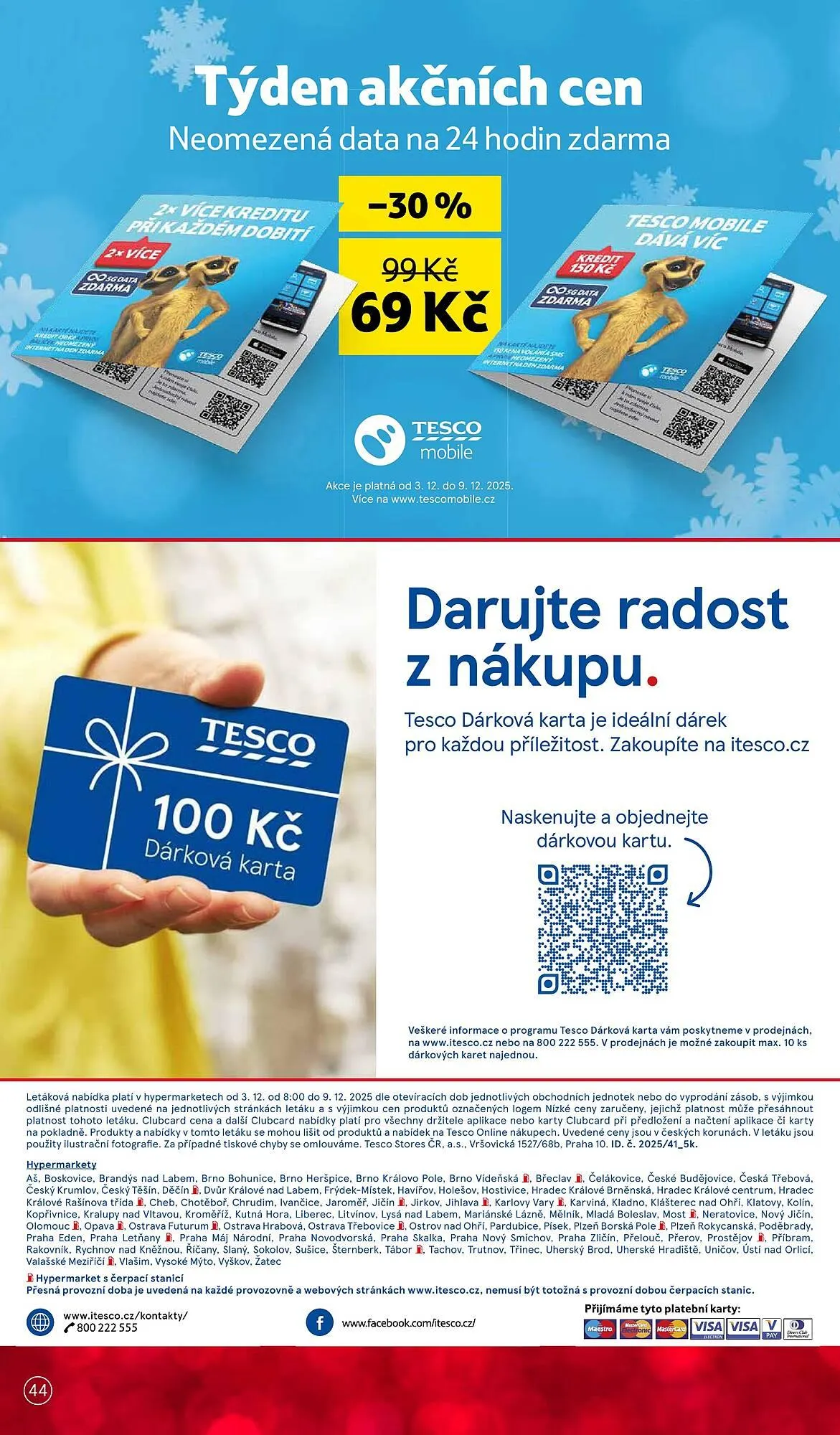 Tesco leták - 3. prosince 9. prosince 2025 - Page 44
