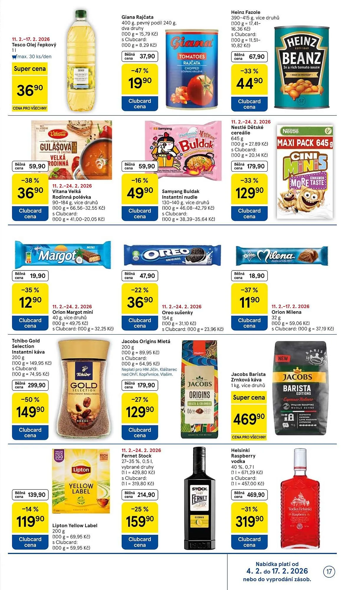 Tesco leták - 11. února 17. února 2026 - Page 17
